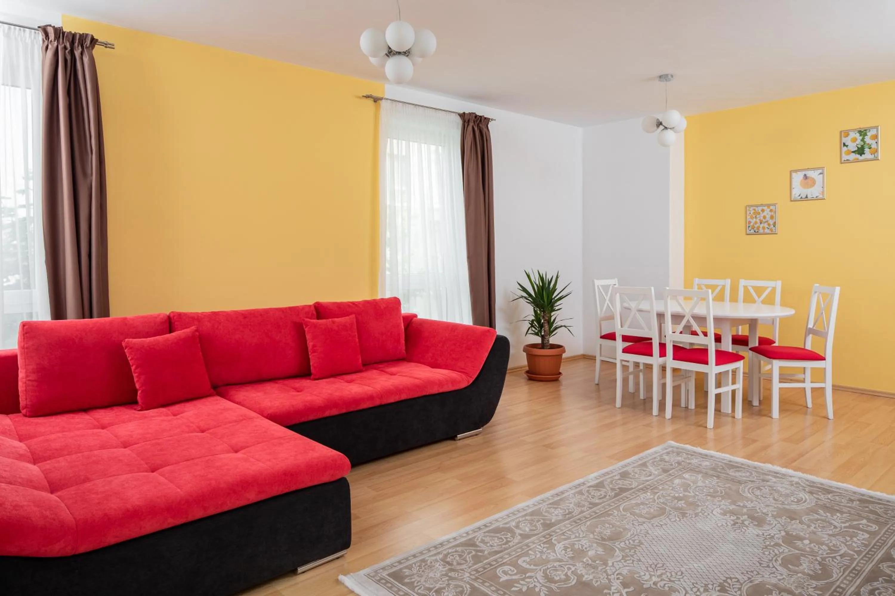 Living room in Brasov Holiday Apartments