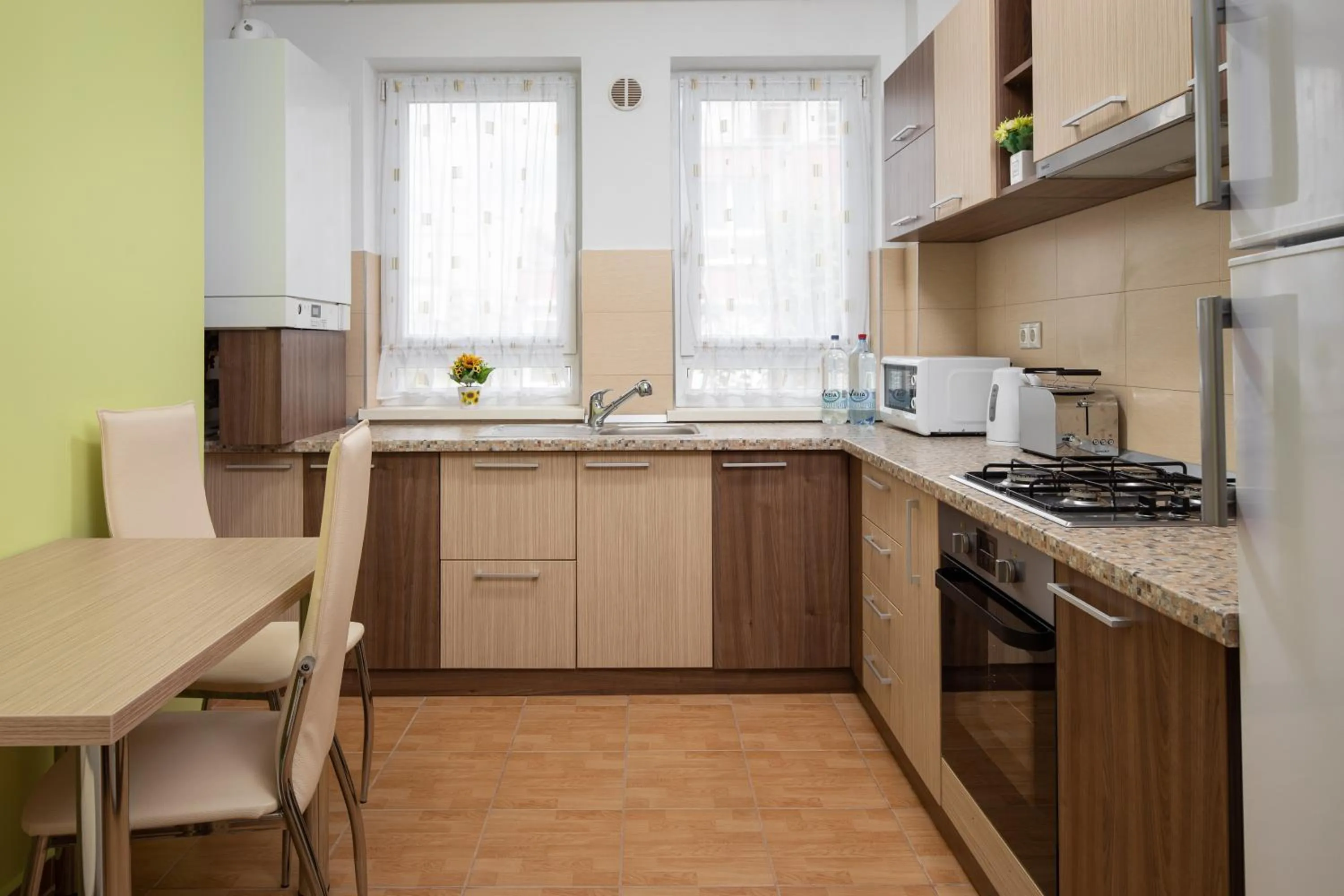 Kitchen or kitchenette in Brasov Holiday Apartments