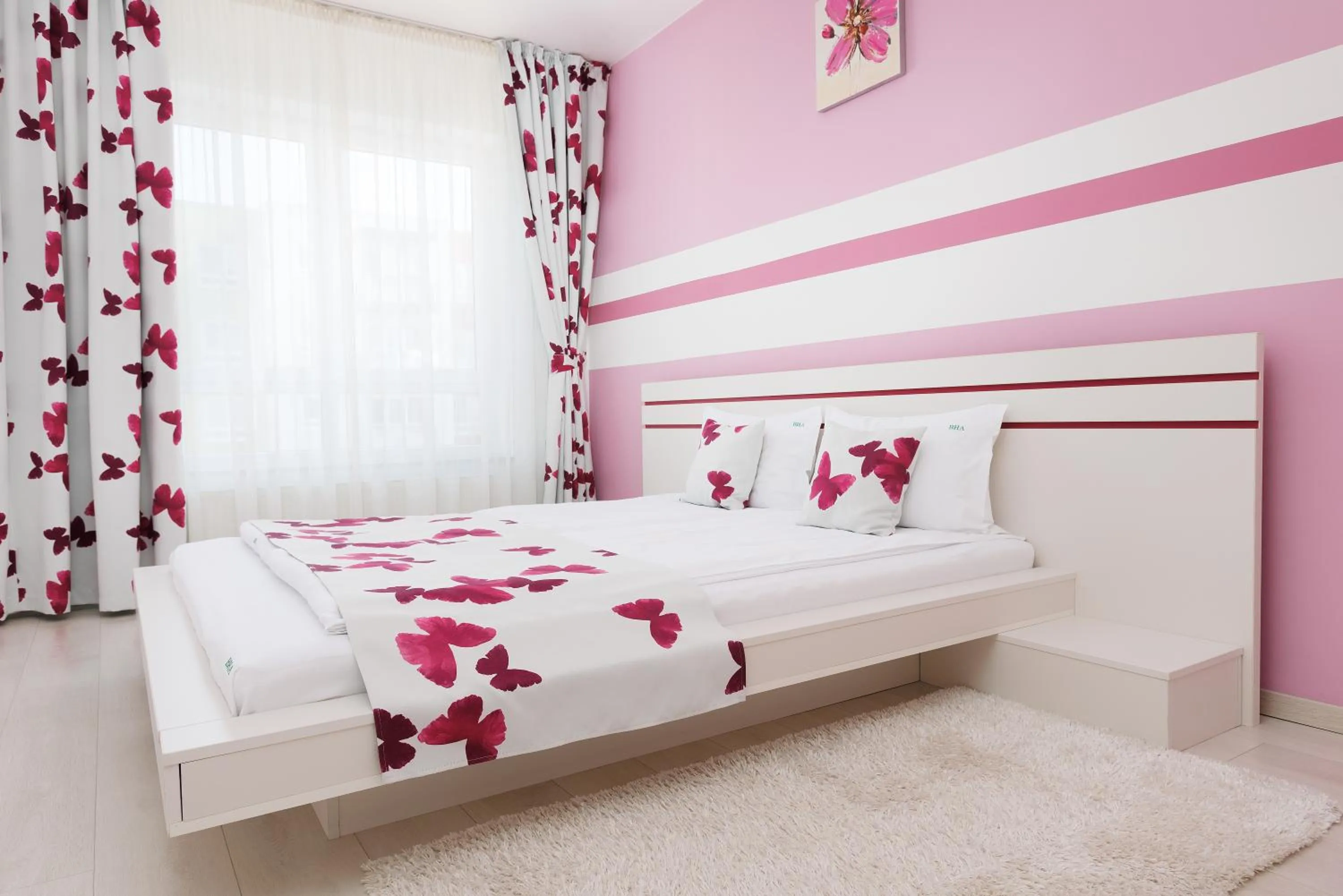 Bed in Brasov Holiday Apartments