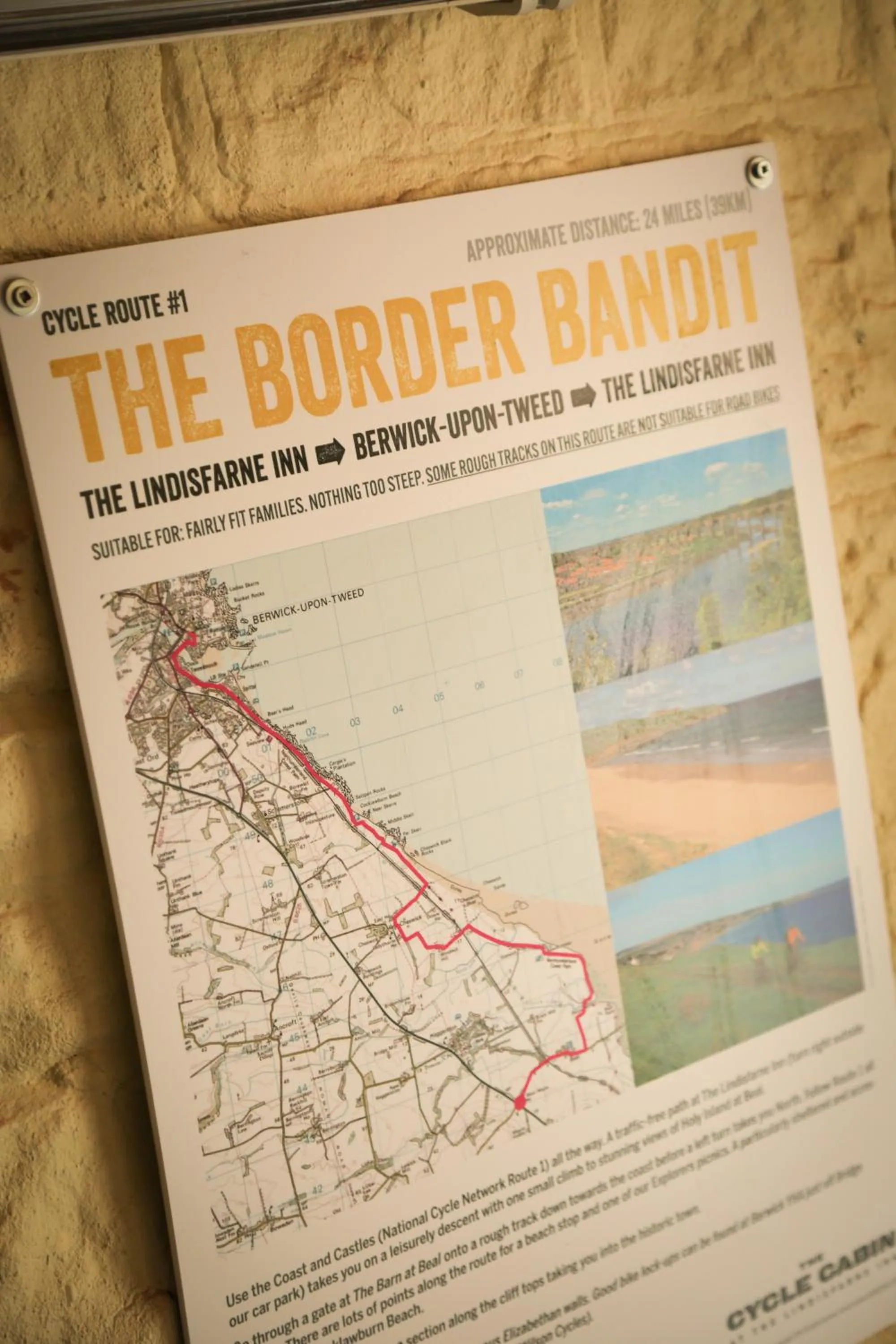 Cycling in The Lindisfarne Inn - The Inn Collection Group