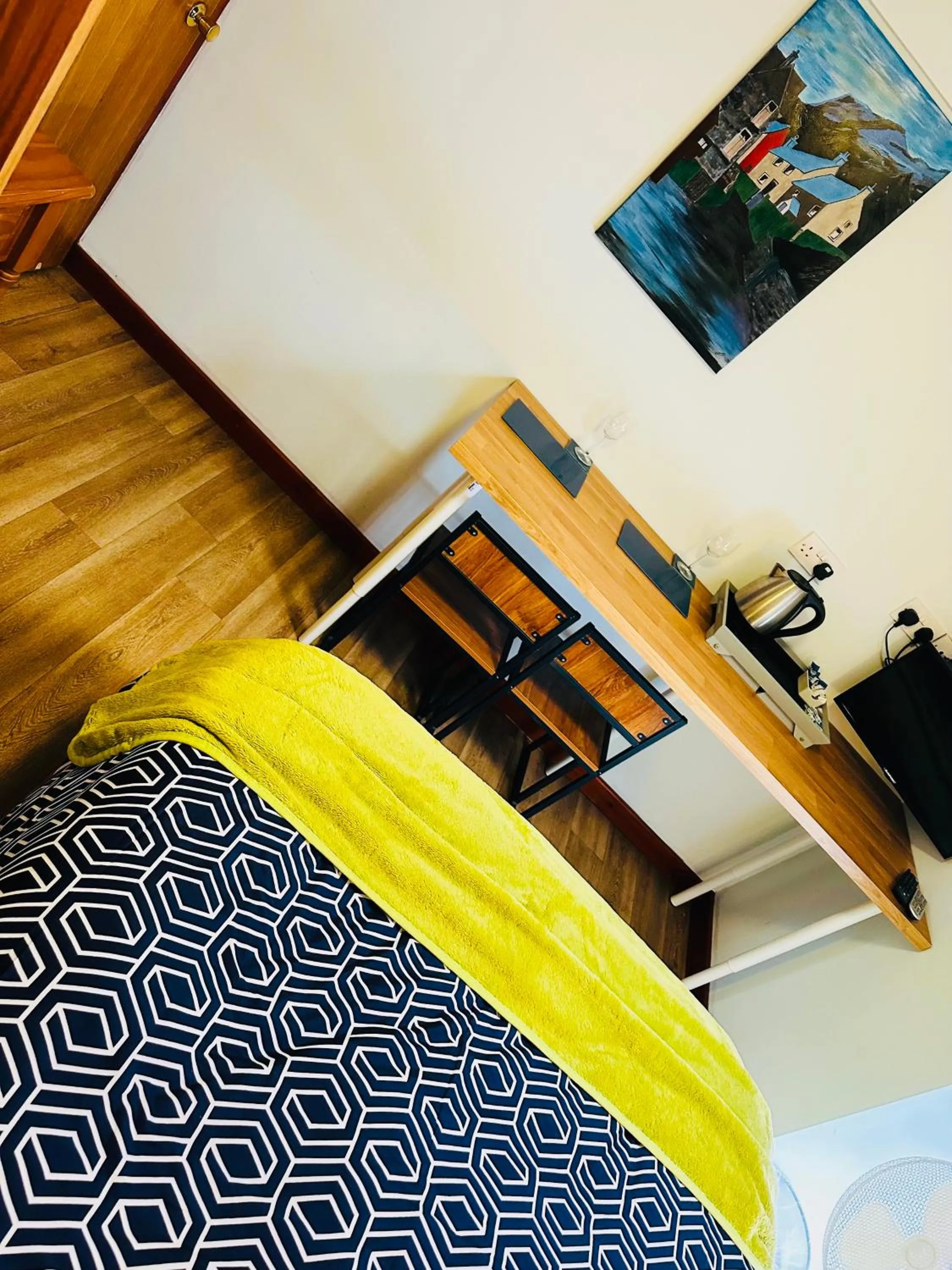 Bed in Pisgah Guesthouse Snowdonia