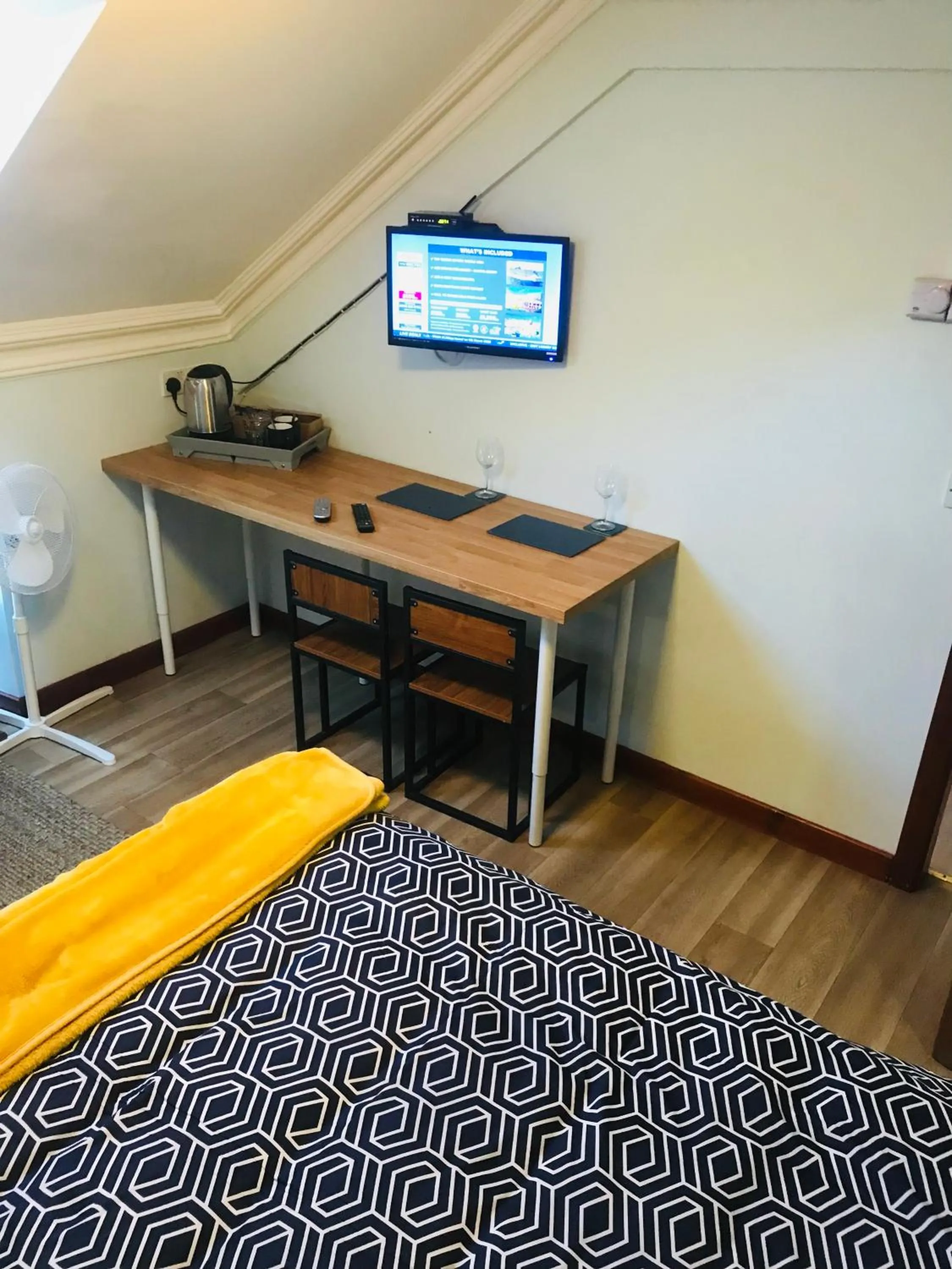 Bed in Pisgah Guesthouse Snowdonia