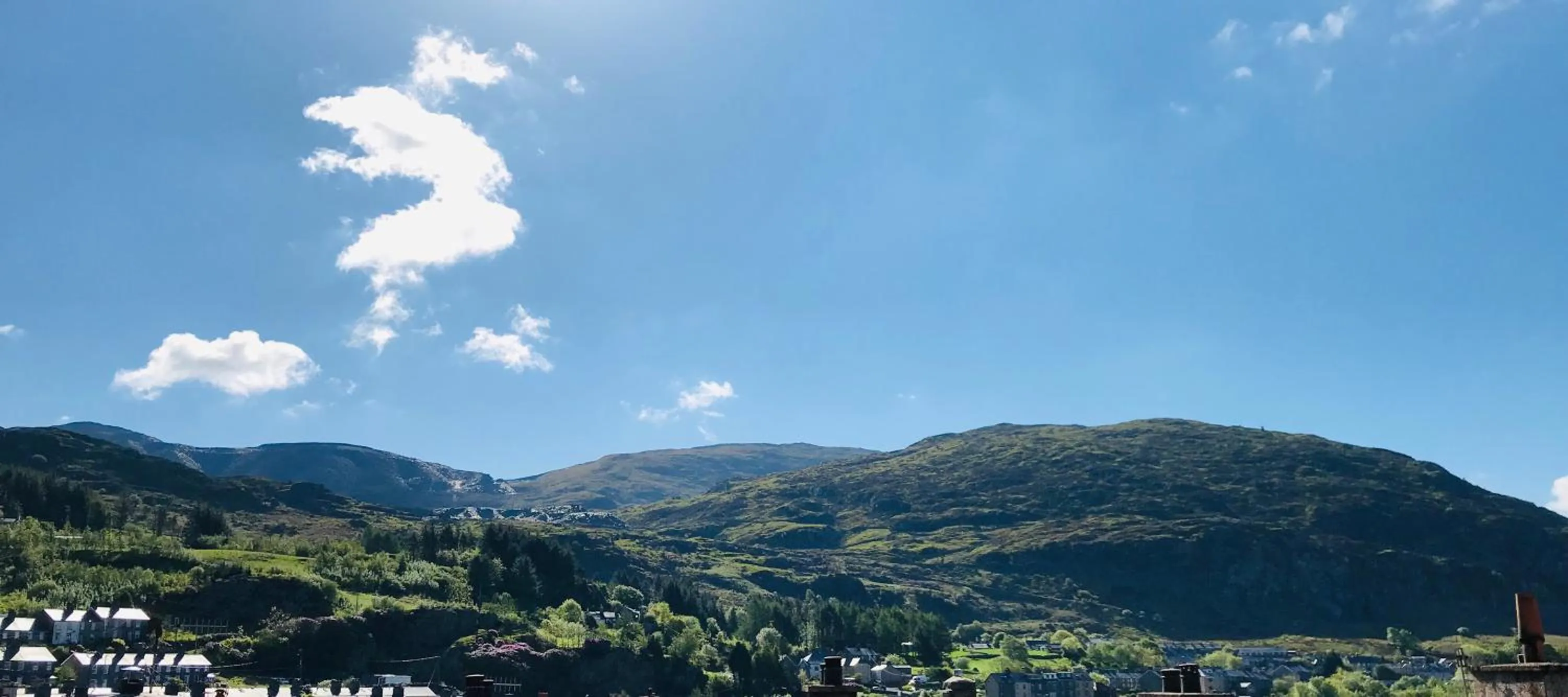 Natural landscape in Pisgah Guesthouse Snowdonia