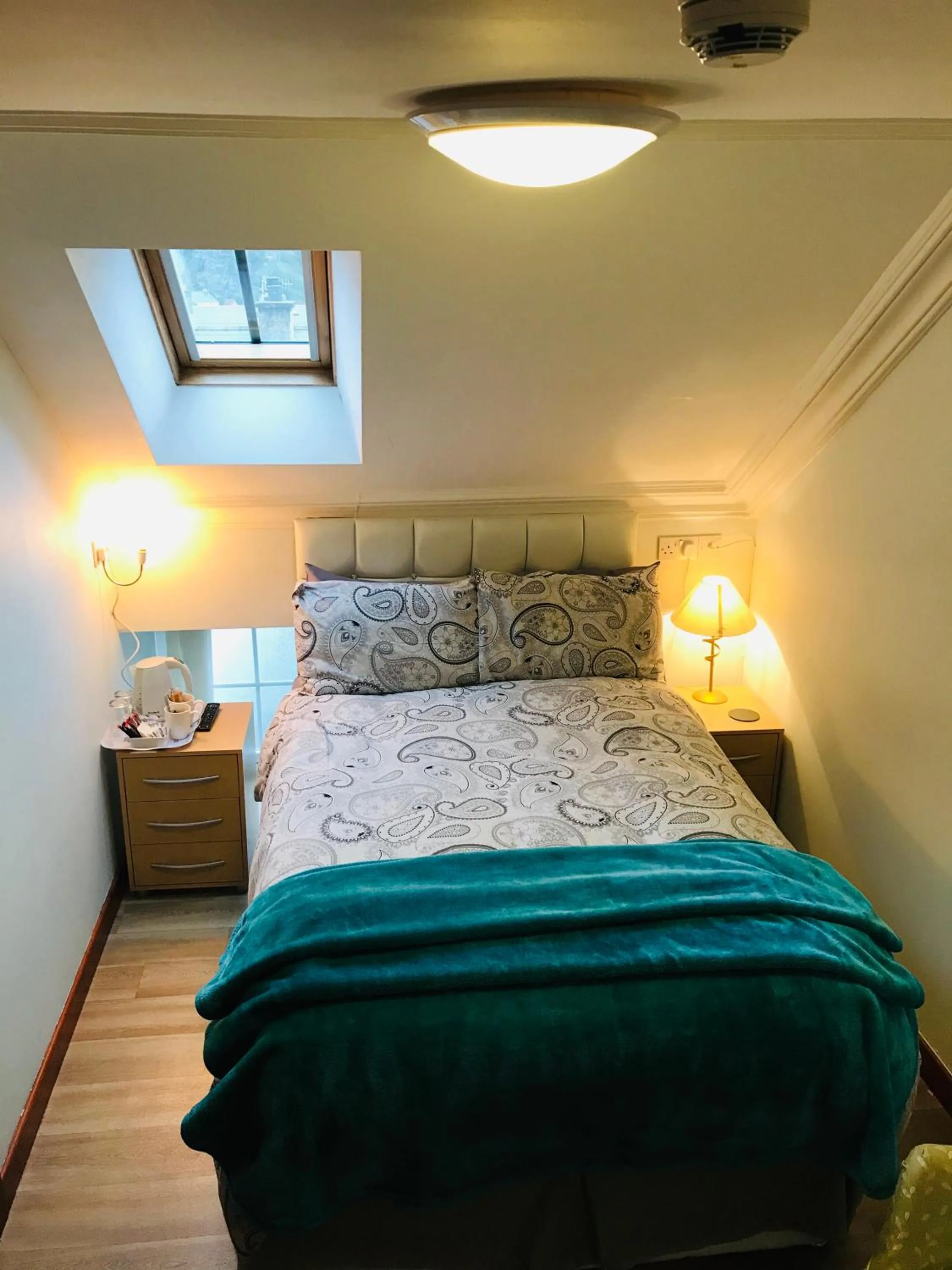 Bed in Pisgah Guesthouse Snowdonia