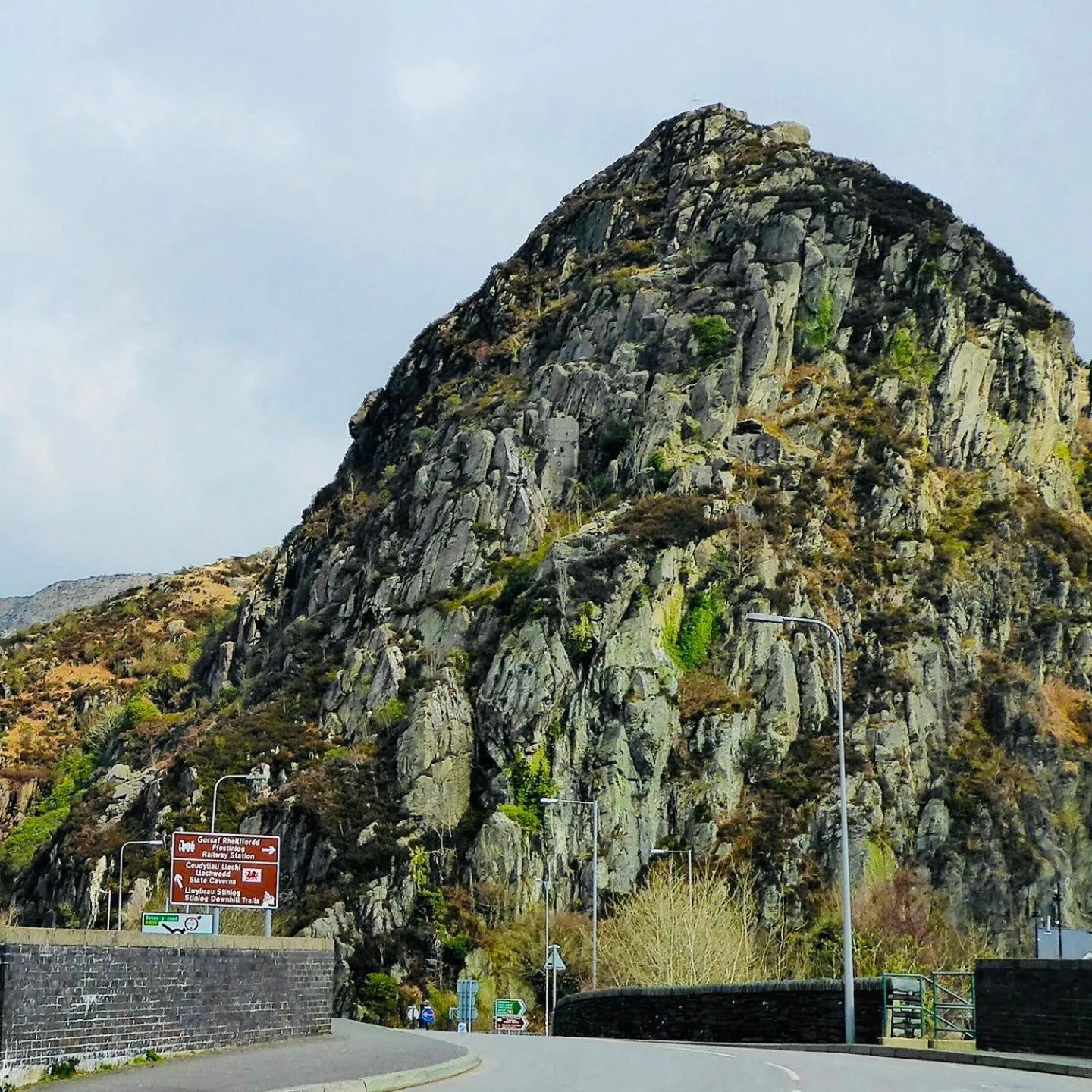 Mountain view in Pisgah Guesthouse Snowdonia