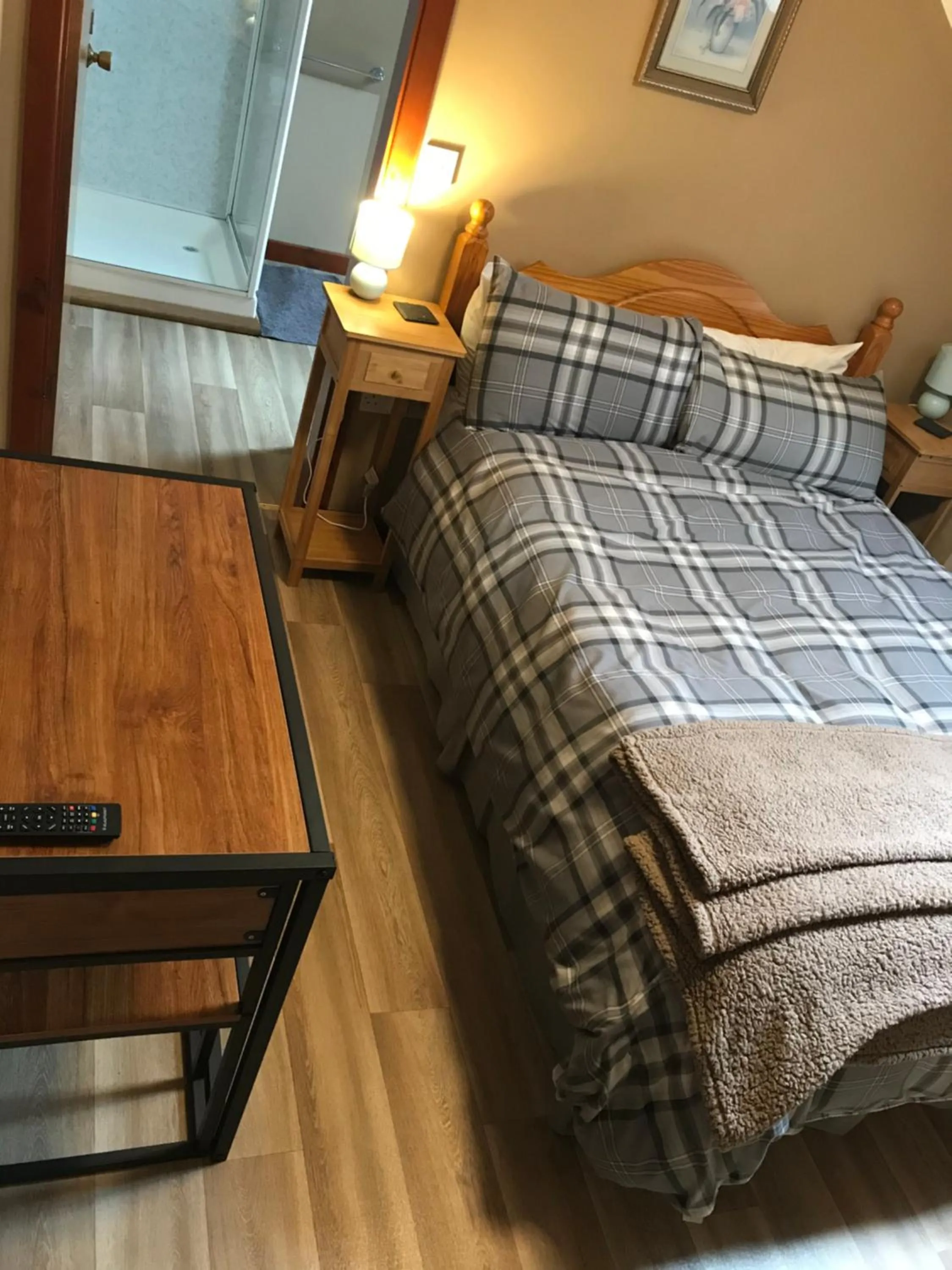 Bed in Pisgah Guesthouse Snowdonia