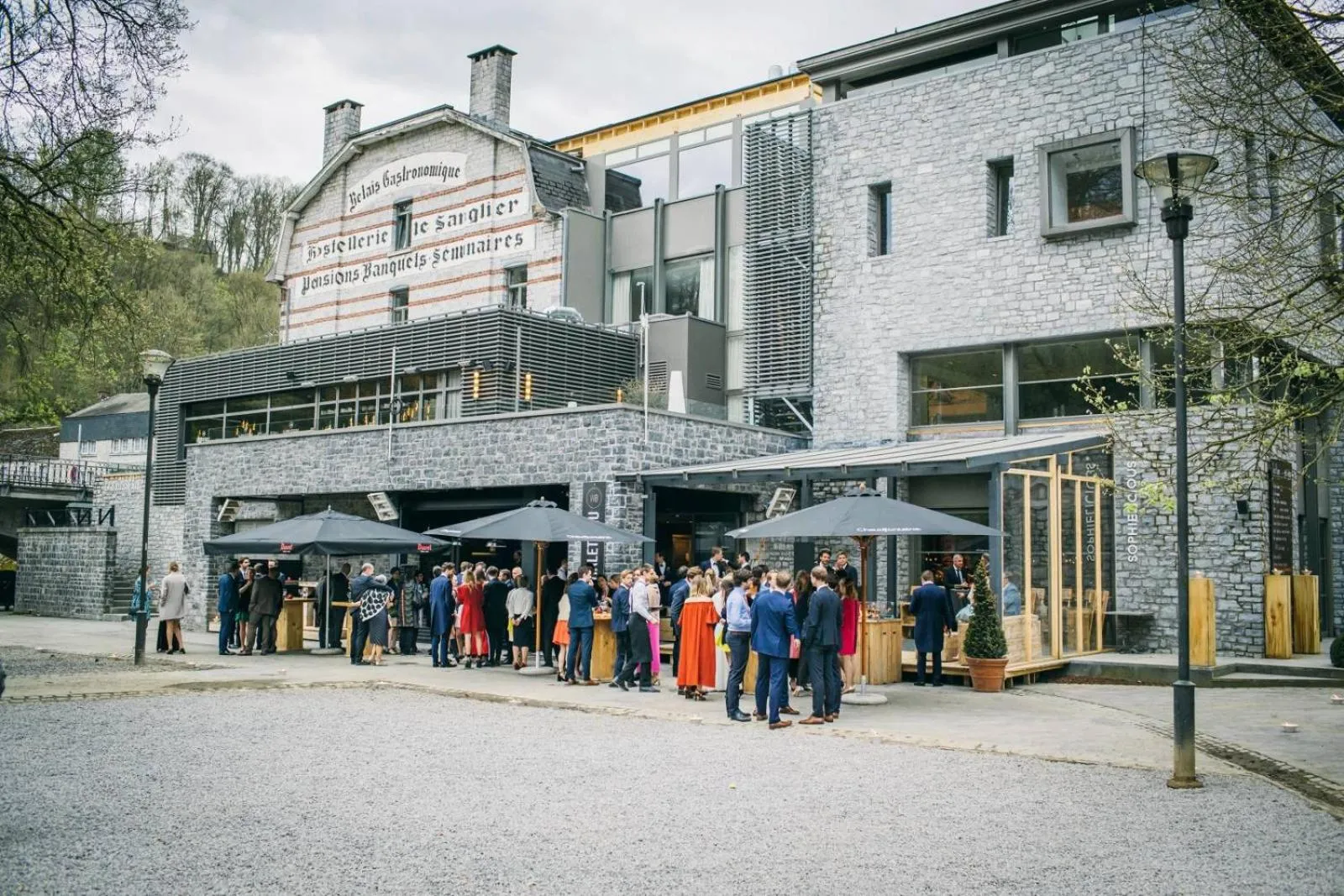 Property building in Hotel Sanglier