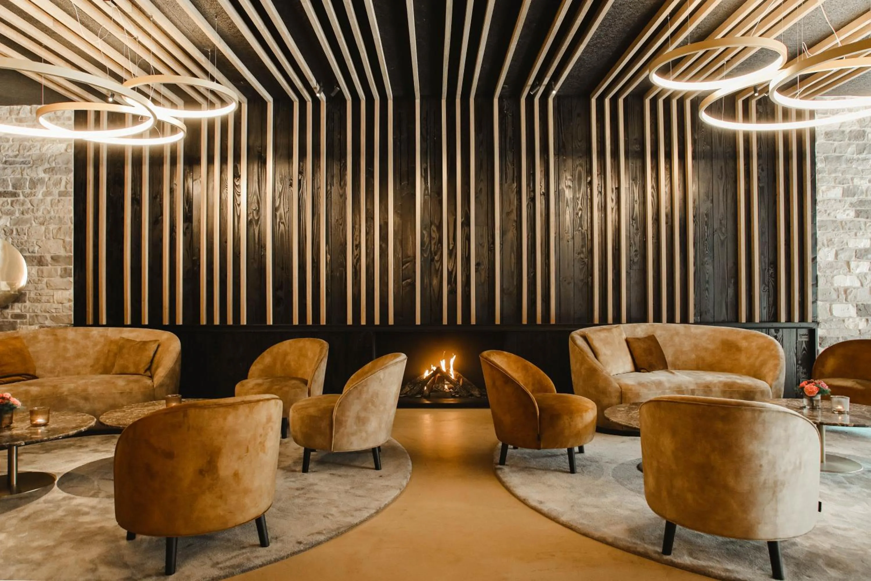 Lobby or reception in Hotel Sanglier