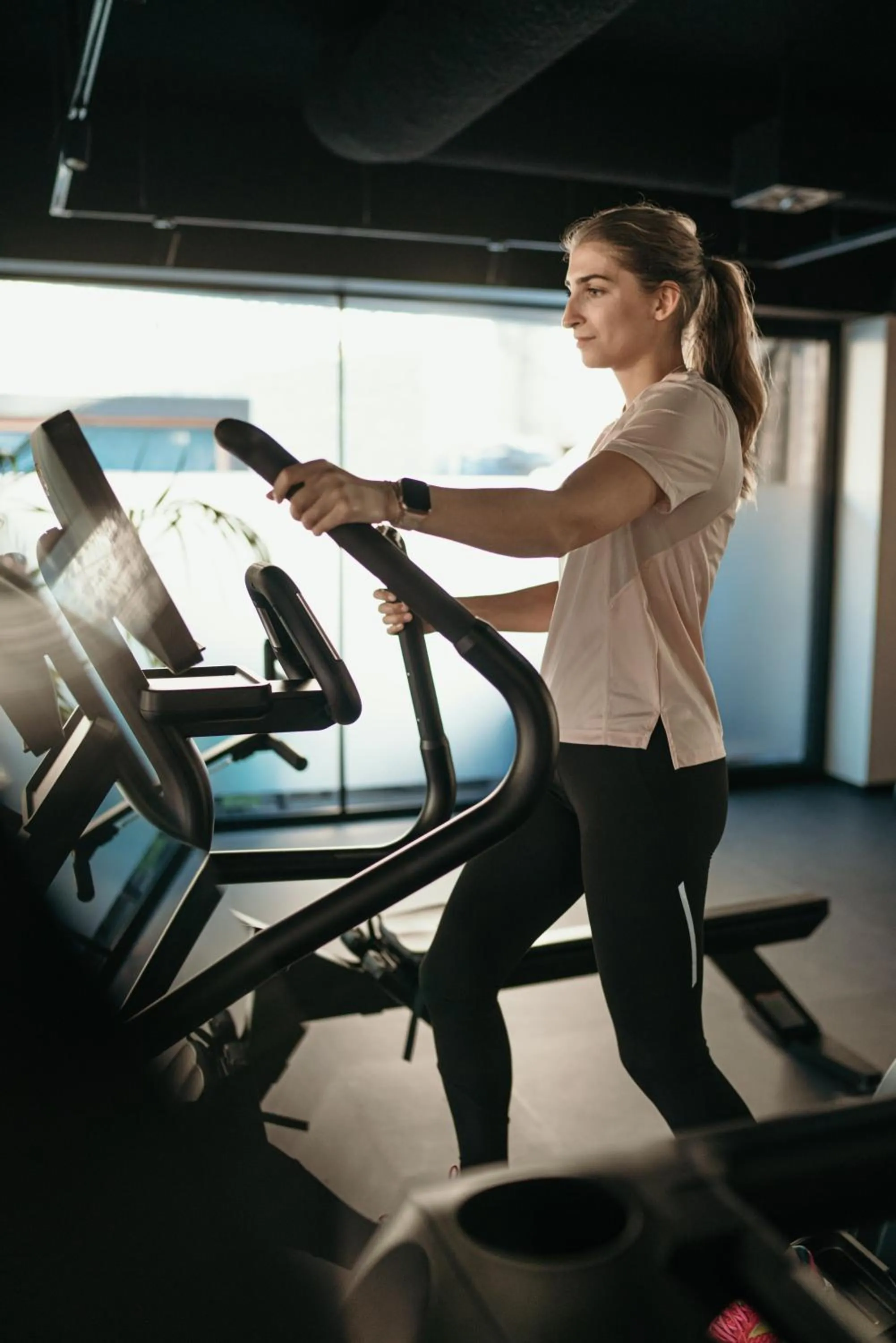Fitness centre/facilities in Hotel Sanglier