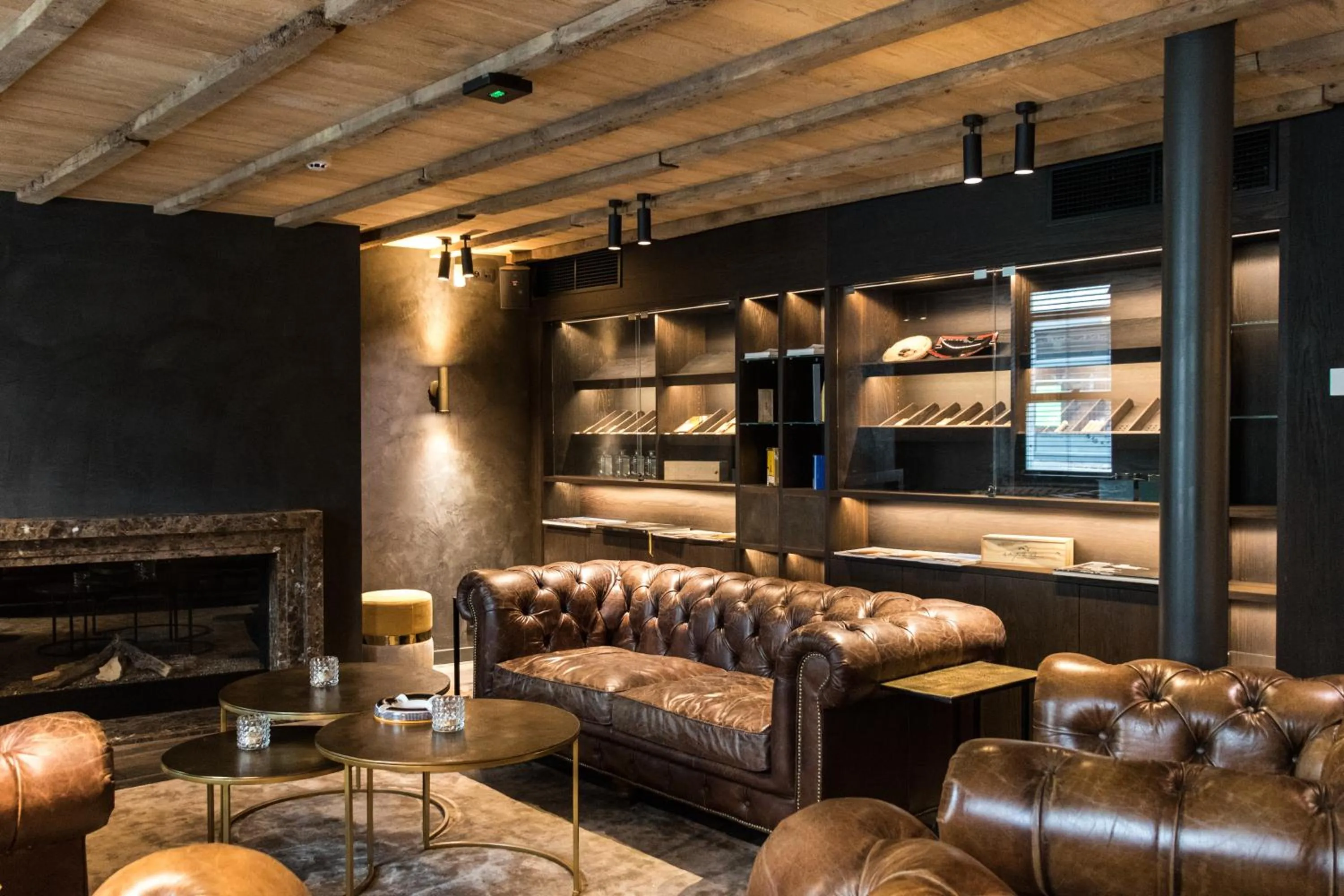 Lounge or bar in Hotel Sanglier