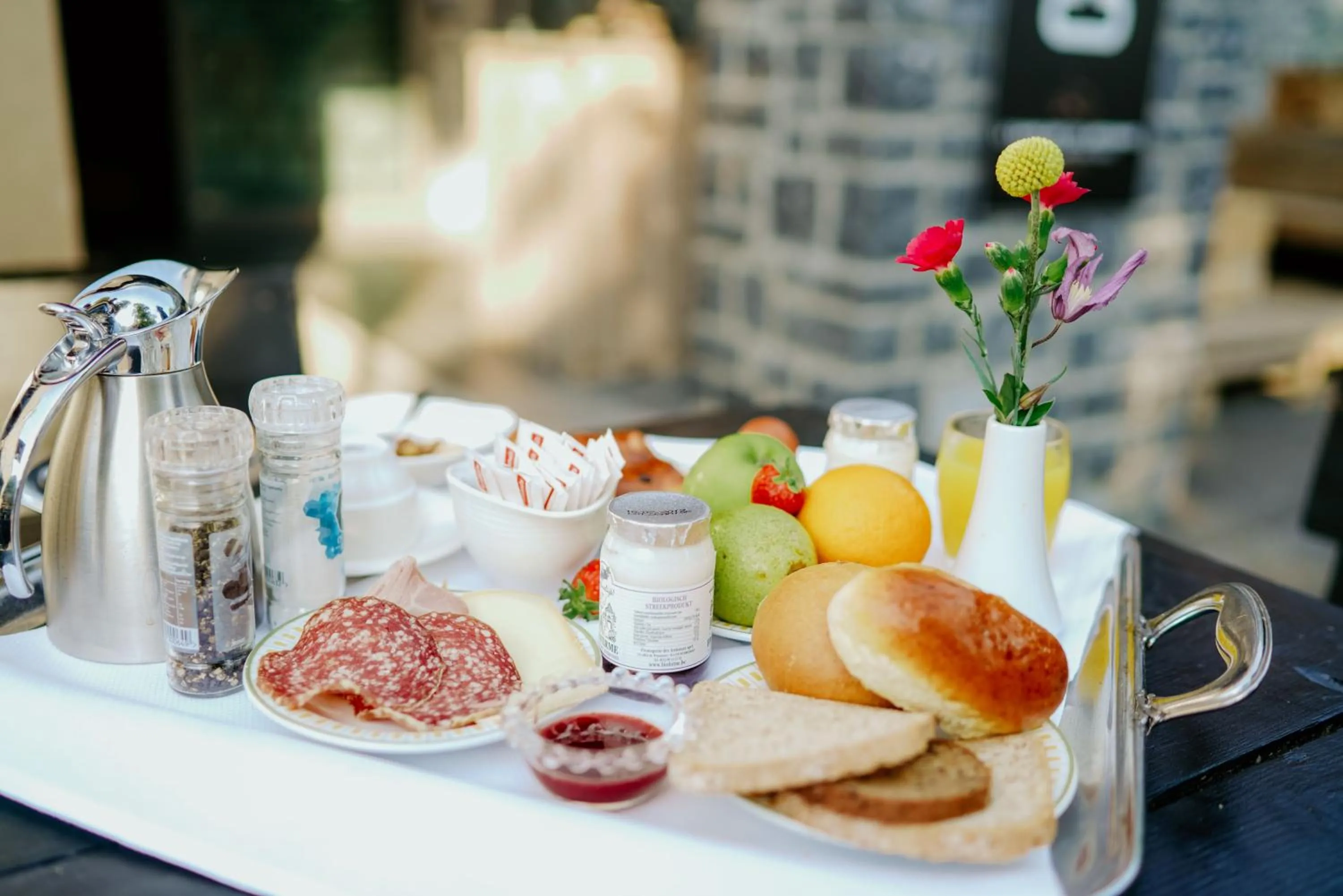 Food and drinks in Hotel Sanglier