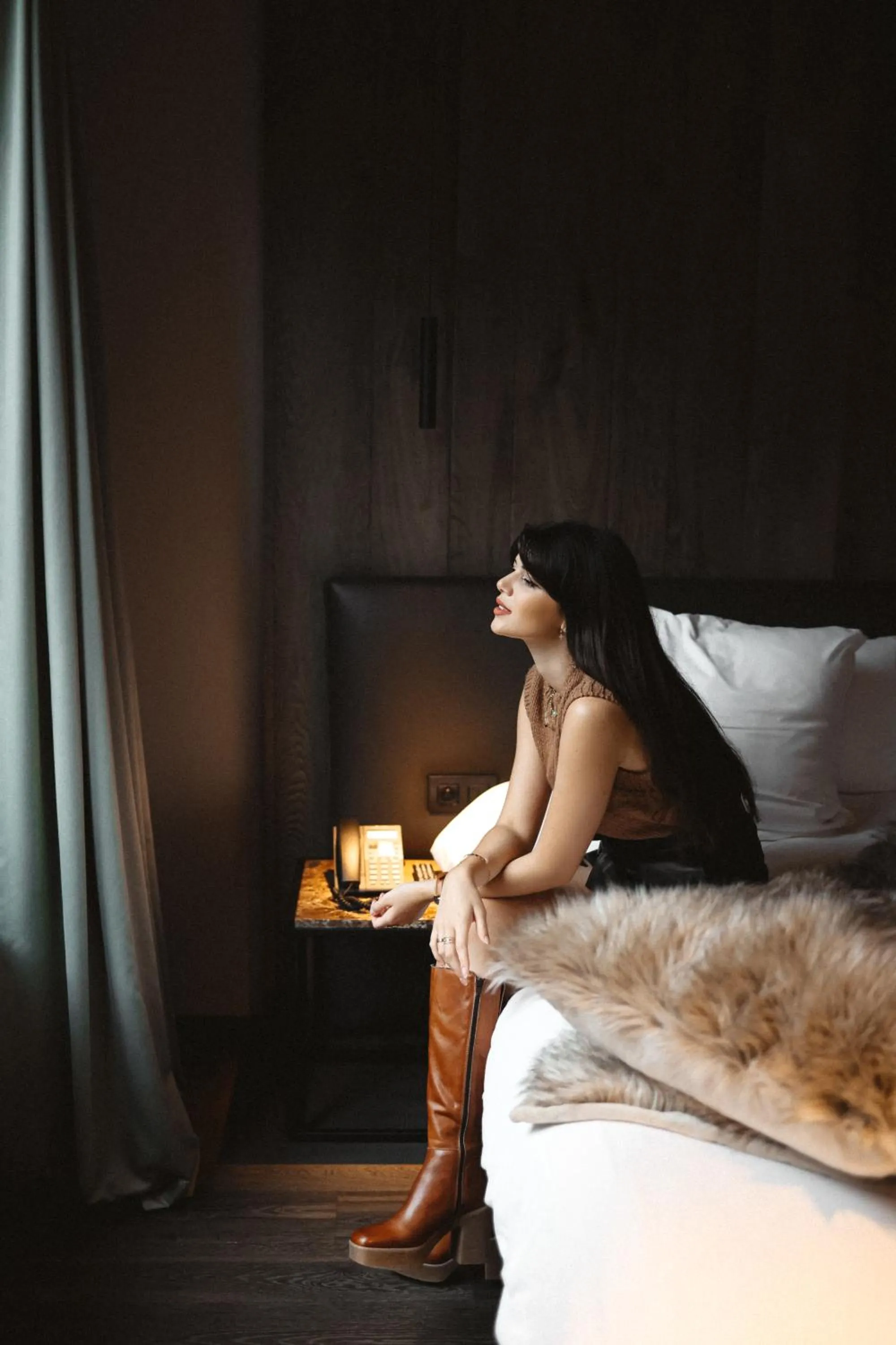 Bedroom, Bed in Hotel Sanglier