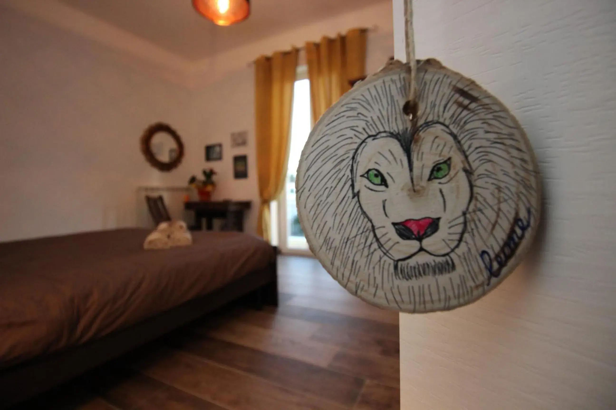 Deluxe Double Room with Balcony - single occupancy in Il Leone Bianco Affittacamere Deluxe Double Room with Balcony - single occupancy in Il Leone Bianco Affittacamere