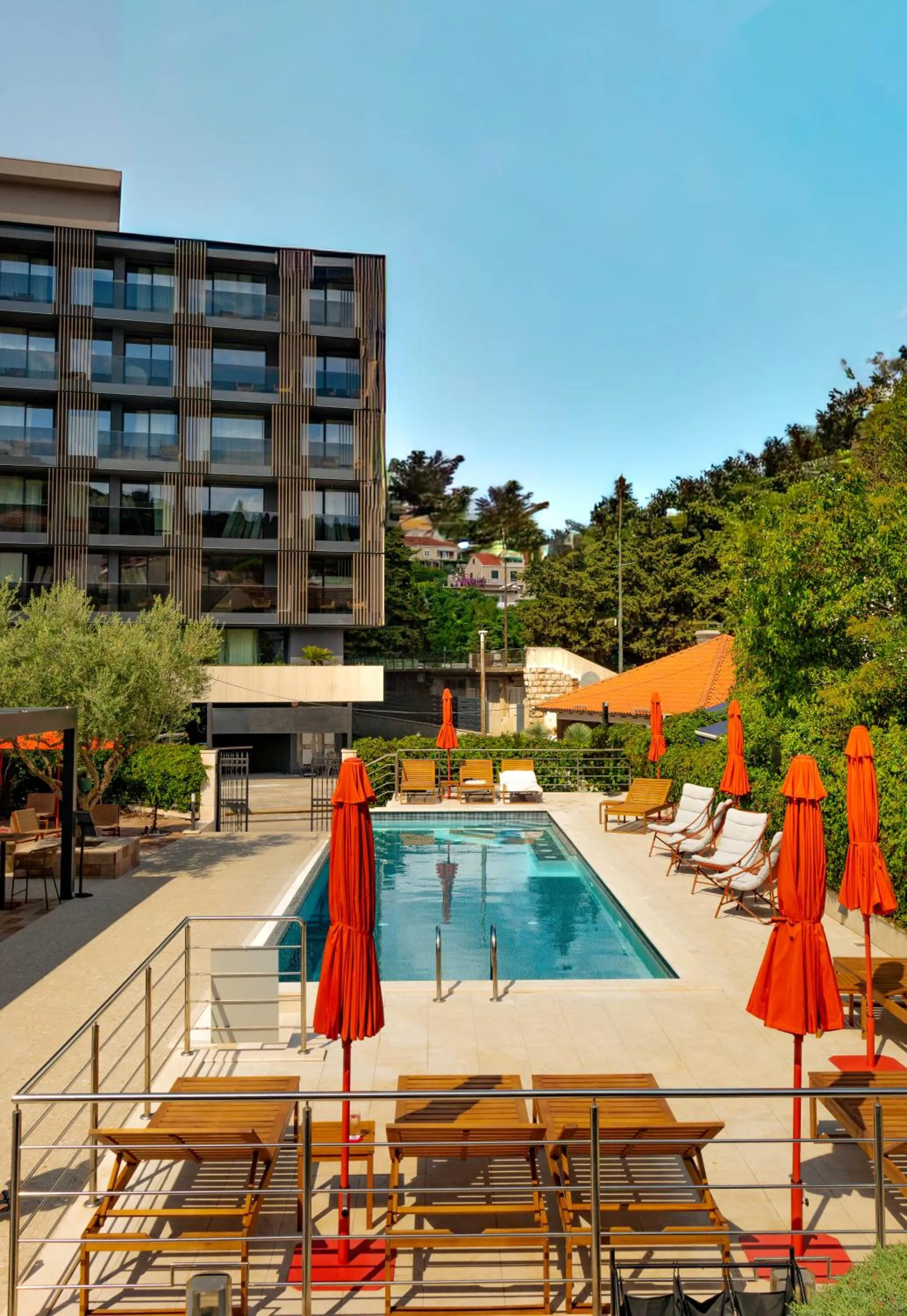 Swimming pool in Hotel Aquarius Dubrovnik