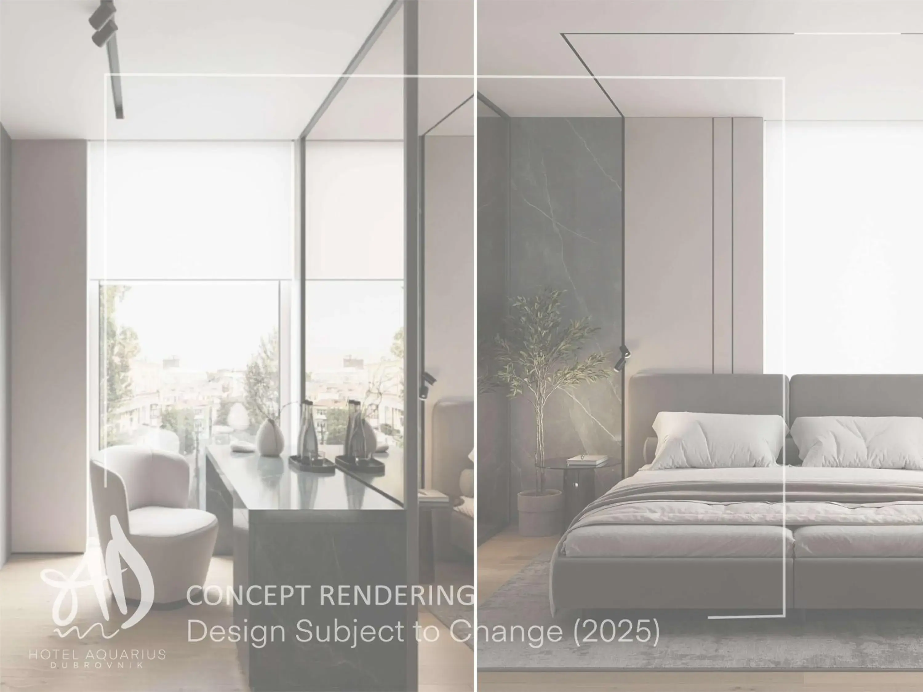 Deluxe Double or Twin Room in Hotel Aquarius Dubrovnik Deluxe Double or Twin Room in Hotel Aquarius Dubrovnik