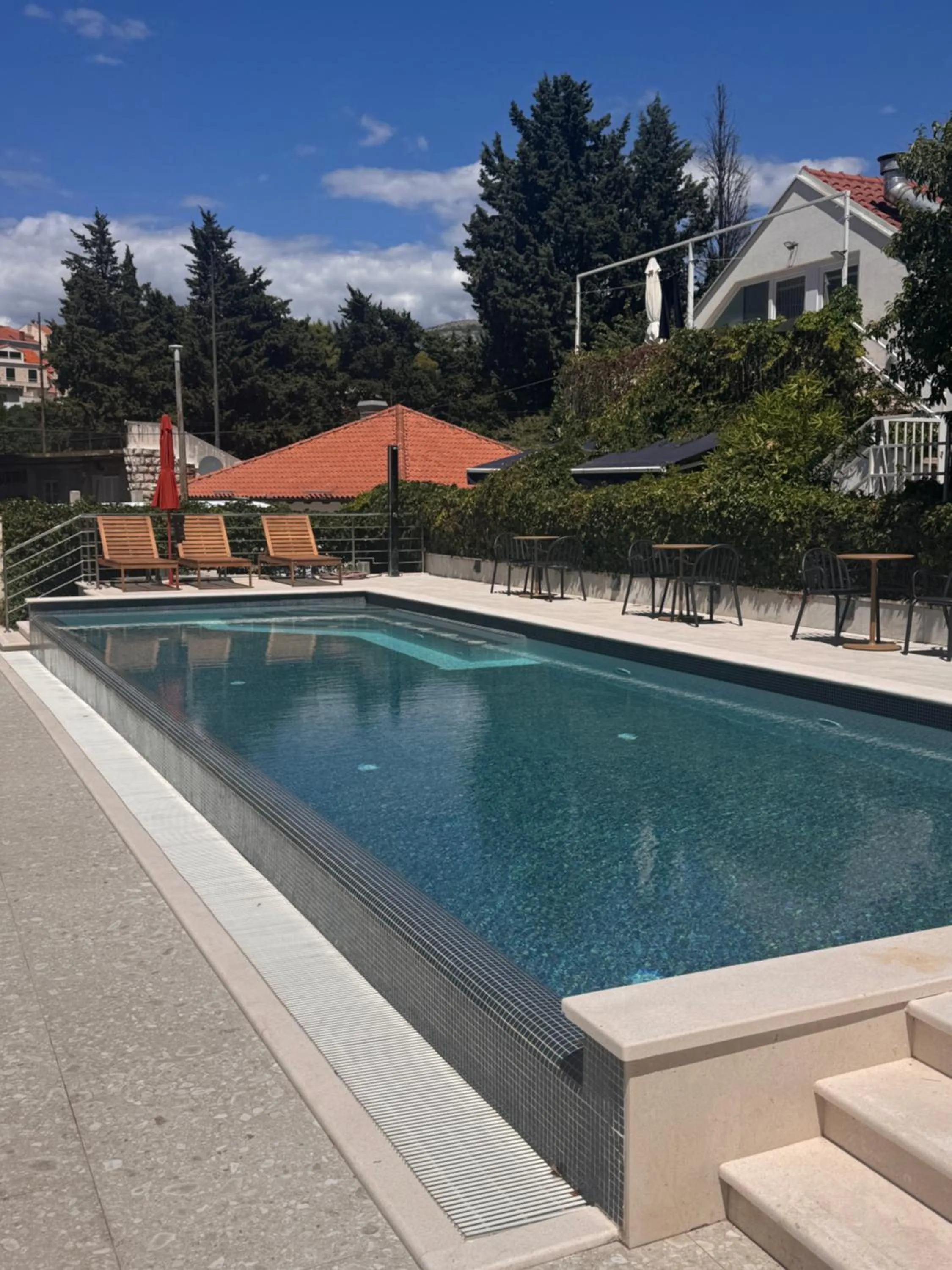 Pool view in Hotel Aquarius Dubrovnik