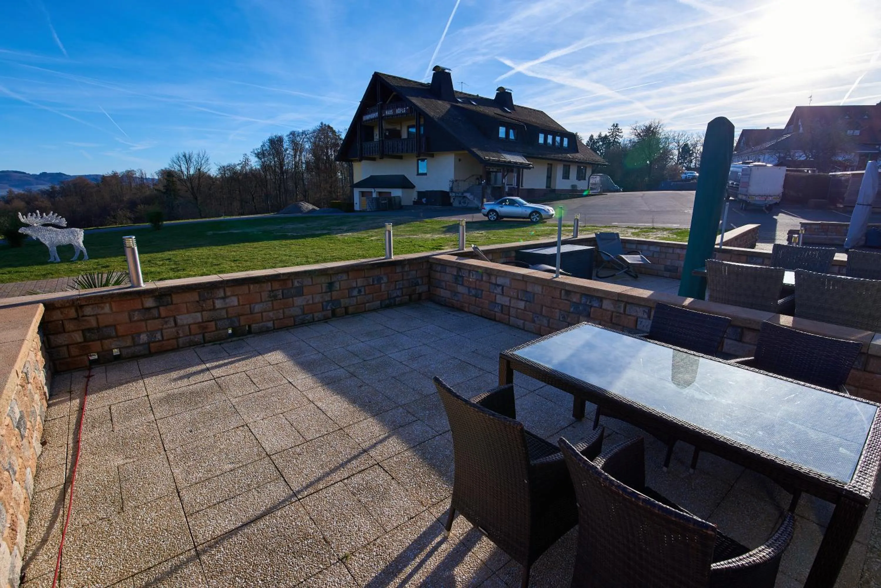 Natural landscape in Business Apartments Höfle