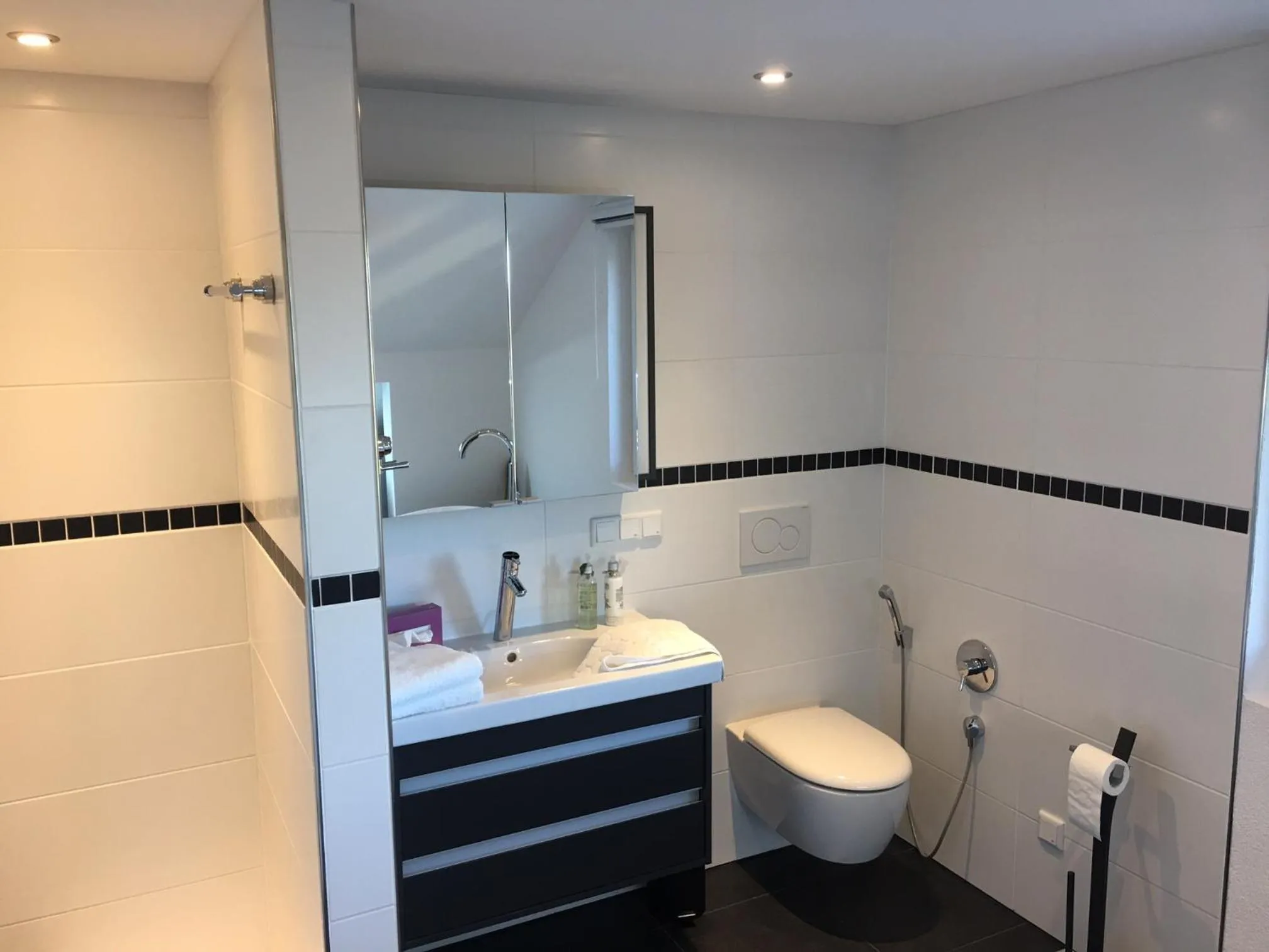 Bathroom in Business Appartements