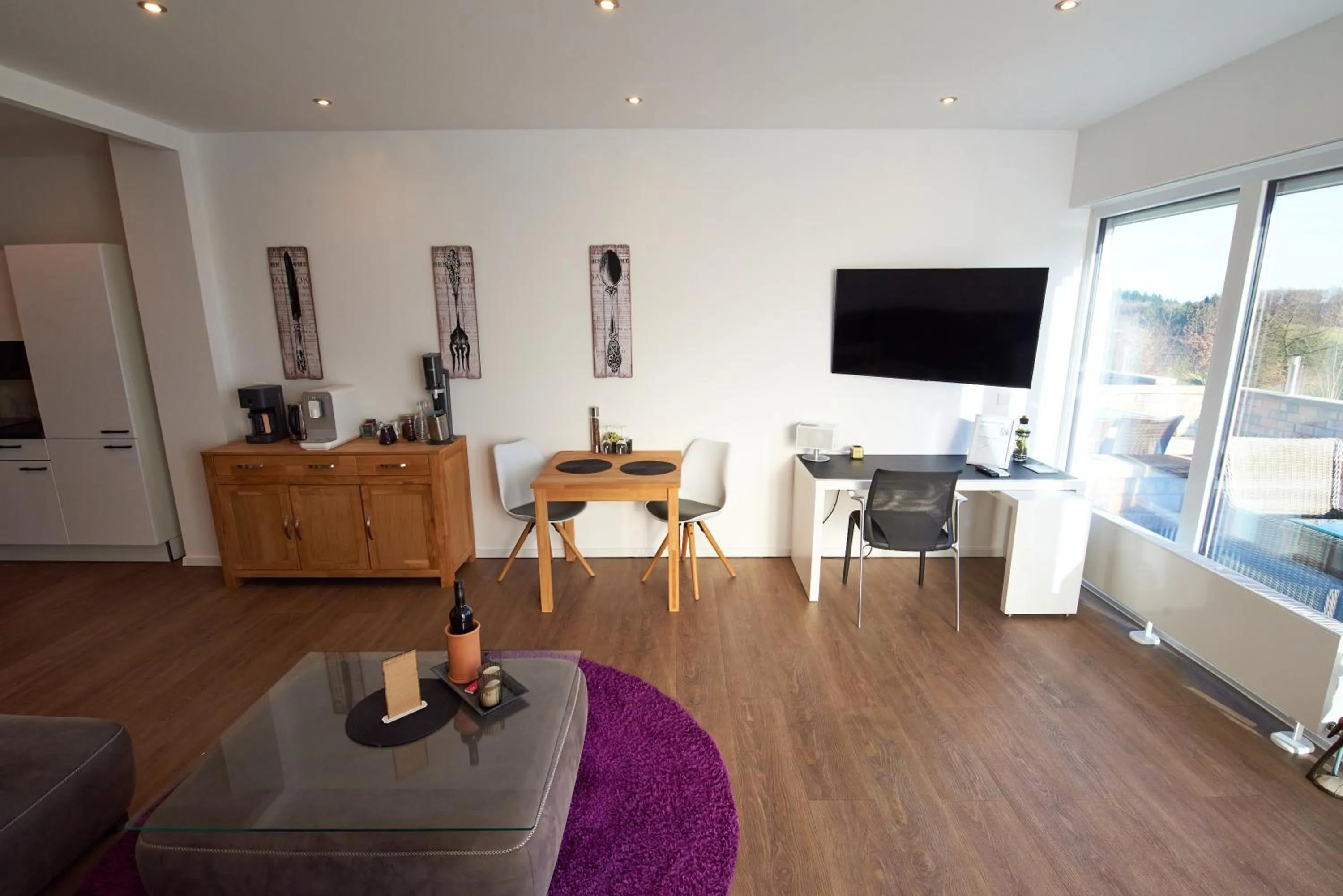 TV and multimedia in Business Apartments Höfle