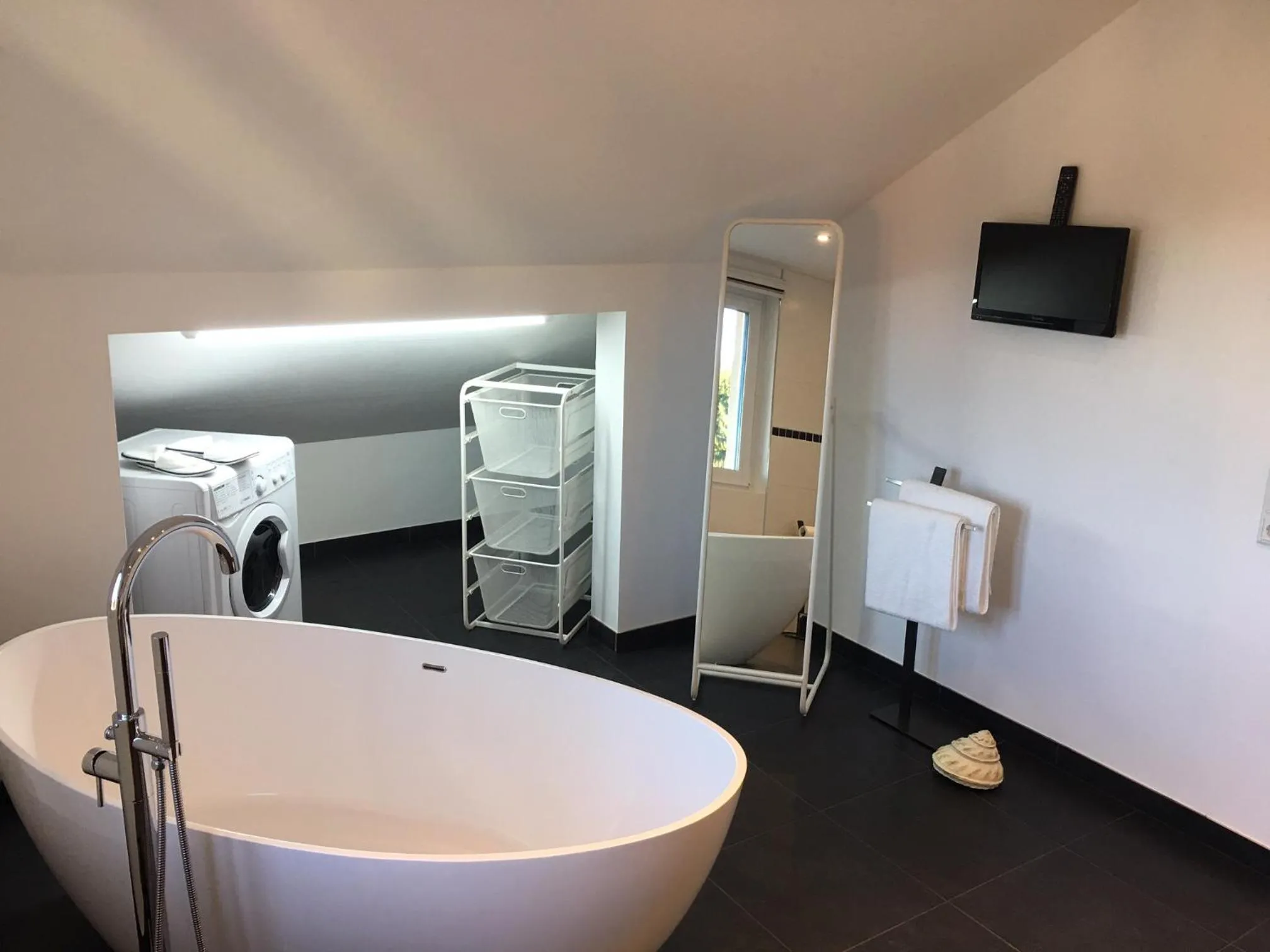 Bathroom in Business Appartements