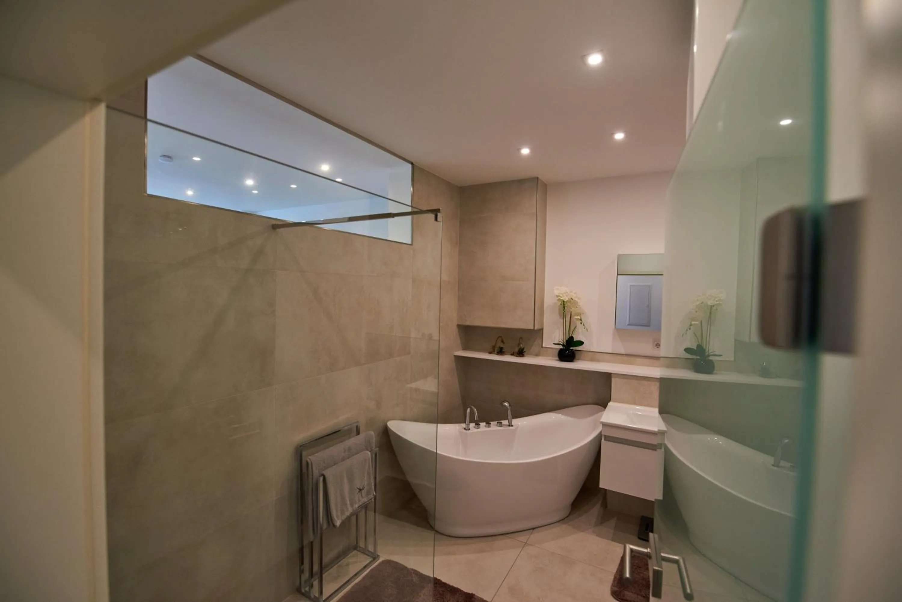 Toilet in Business Apartments Höfle