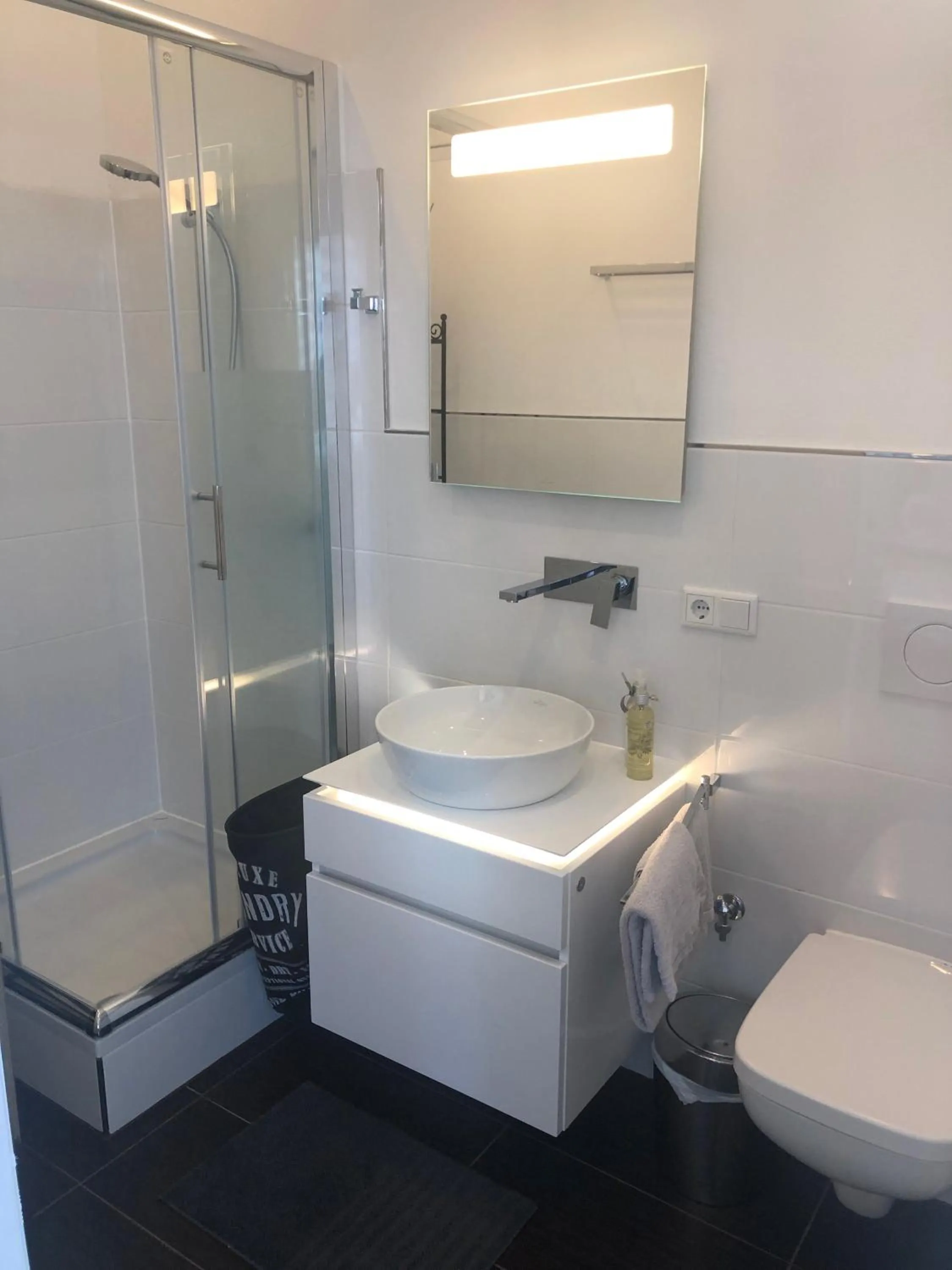 Shower in Business Appartements