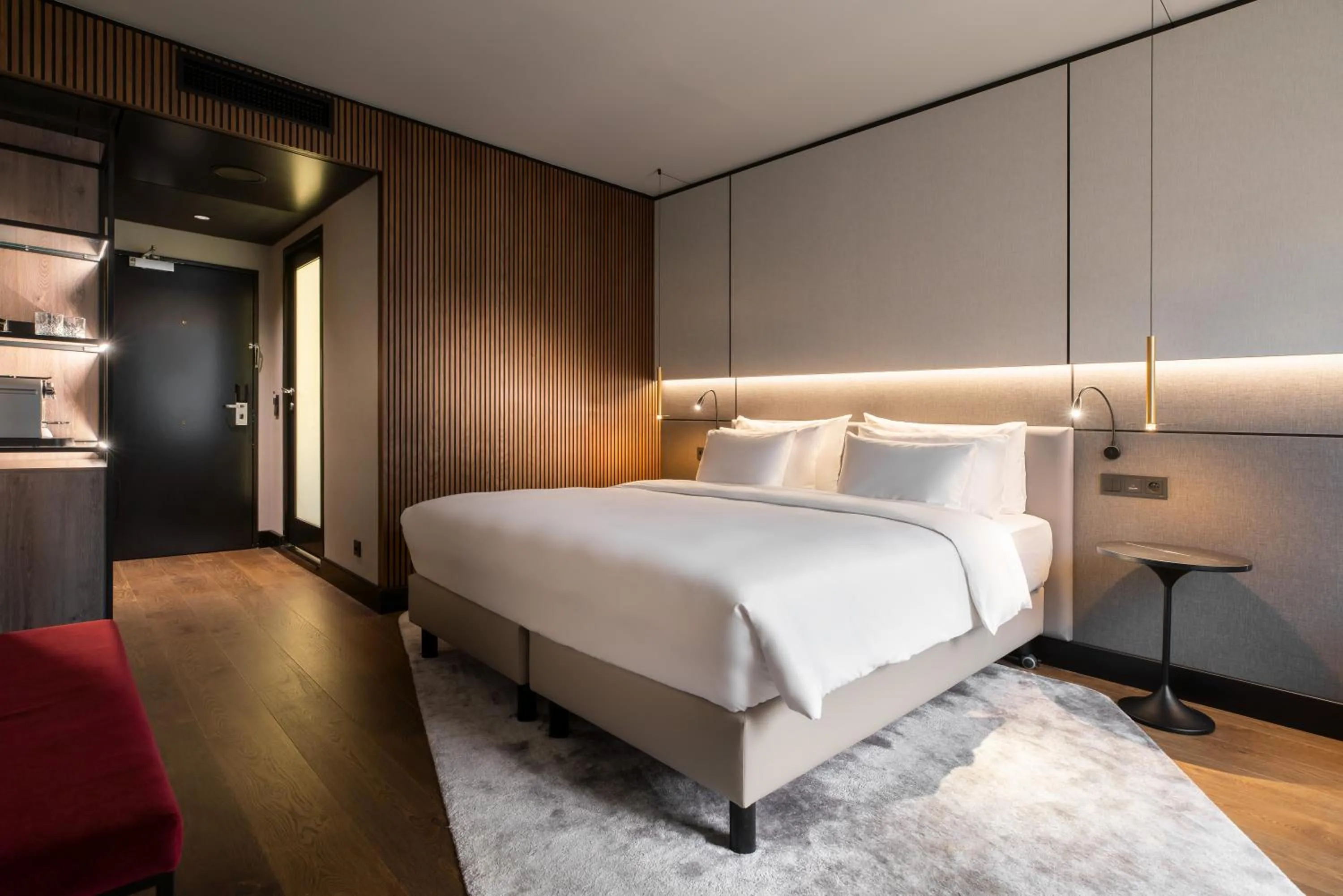 Bedroom, Bed in Radisson Collection Grand Place Brussels