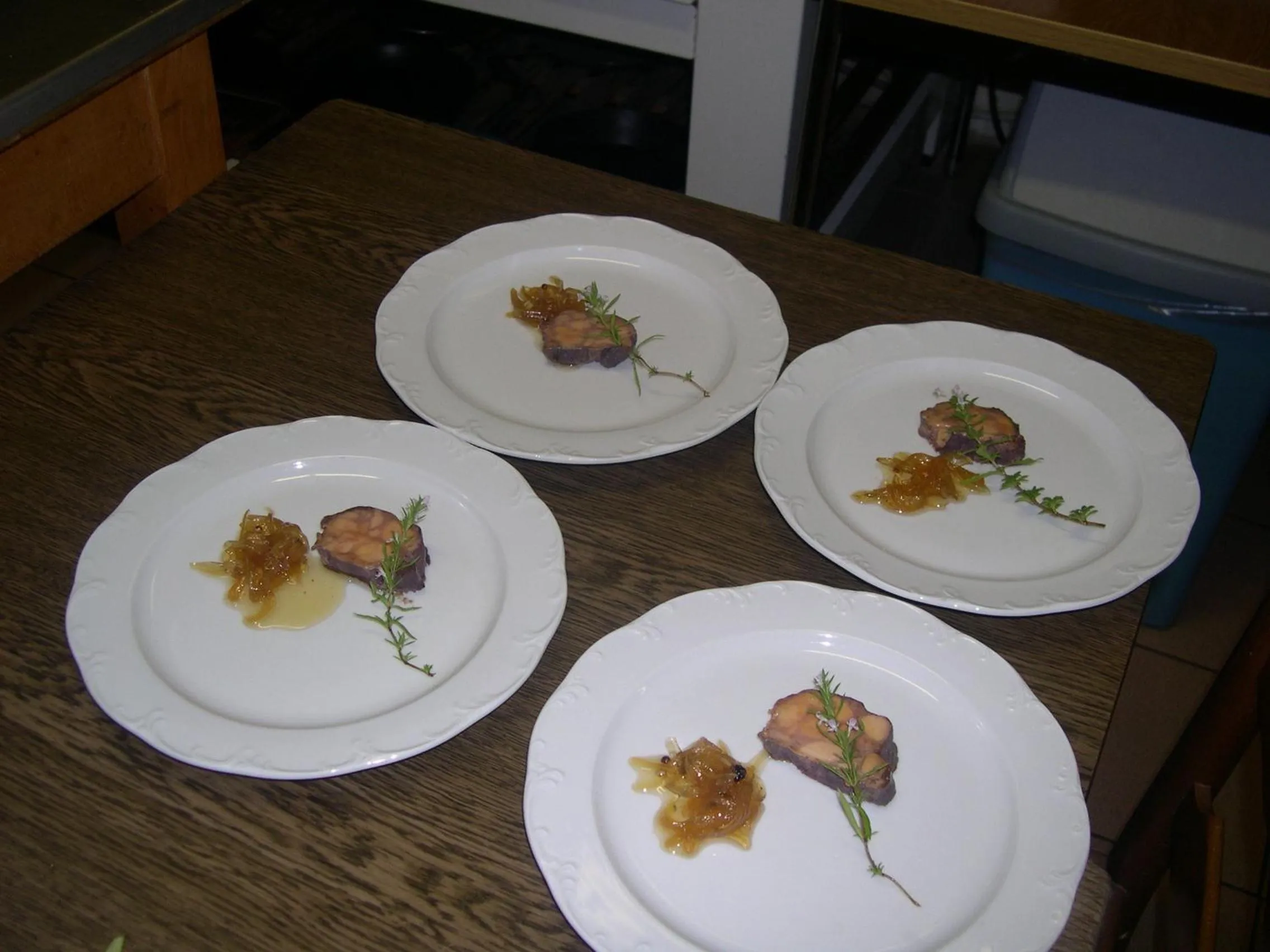 Food in Hotel Beau Rivage and Restaurant Koulic