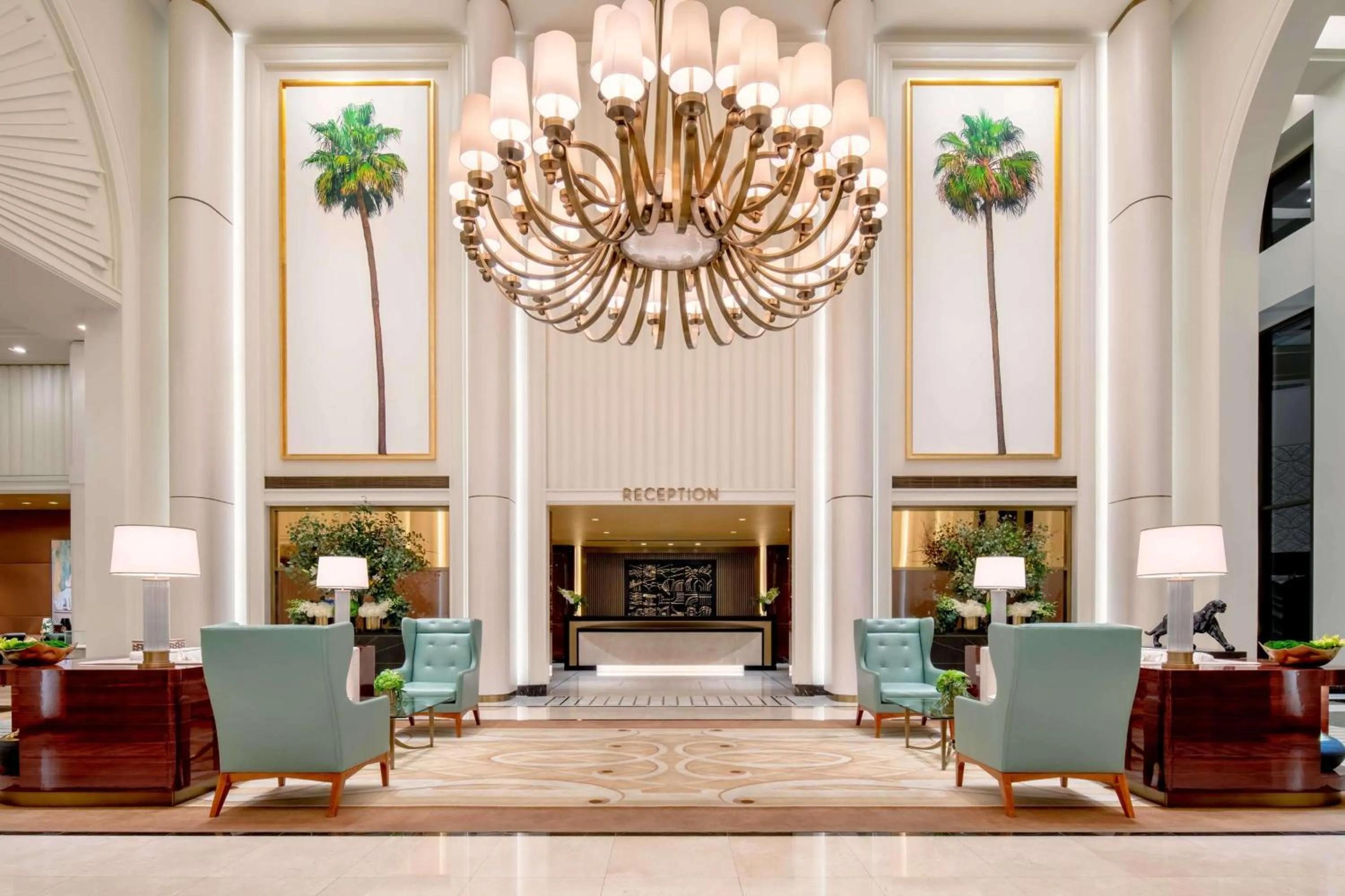 Lobby or reception in Waldorf Astoria Beverly Hills