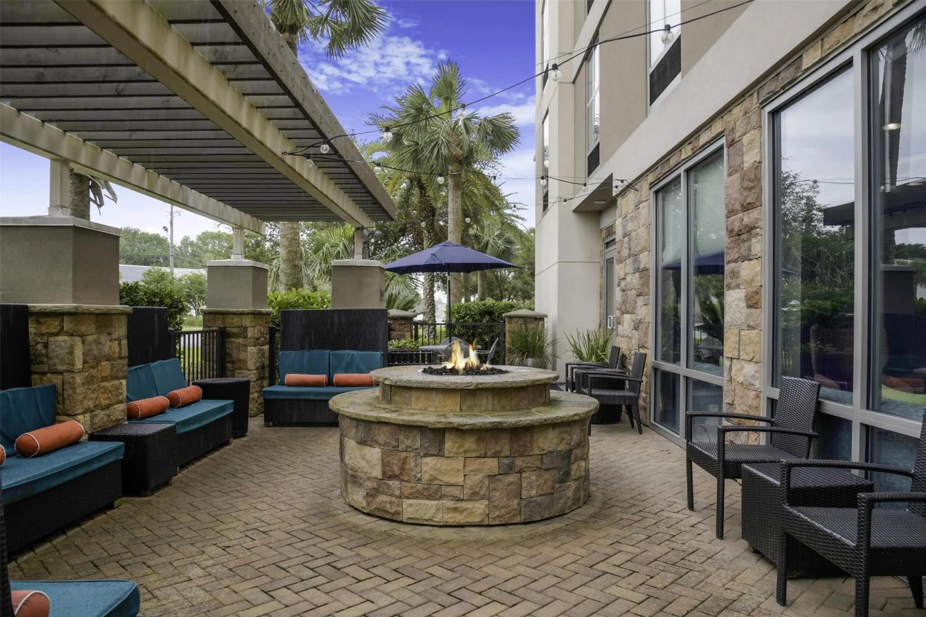 Patio in Home2 Suites By Hilton St. Simons Island