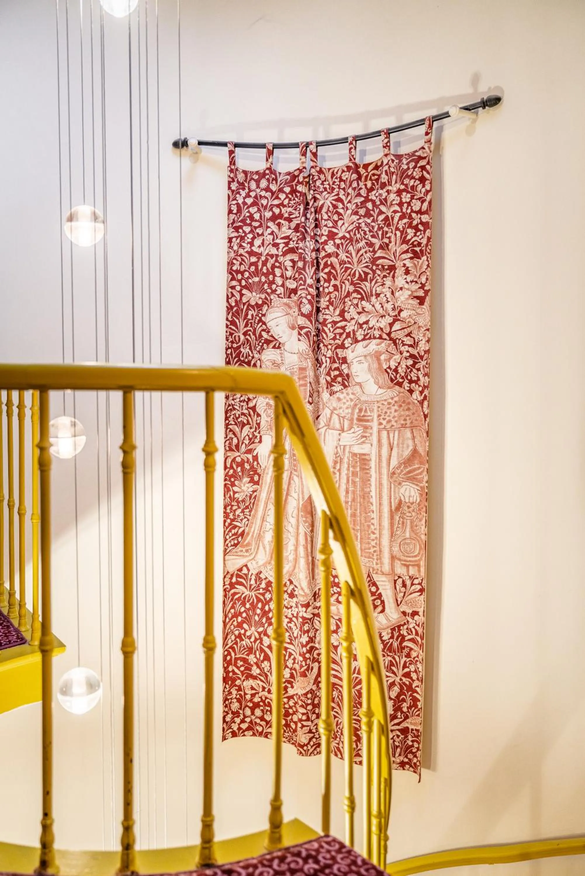 Decorative detail in Hotel Van Eyck