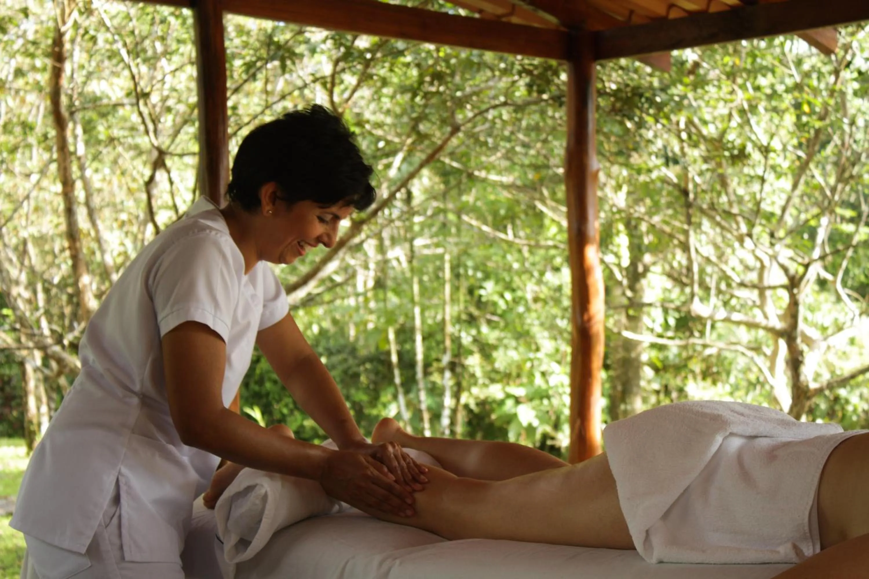 Staff in La Anita Rain Forest