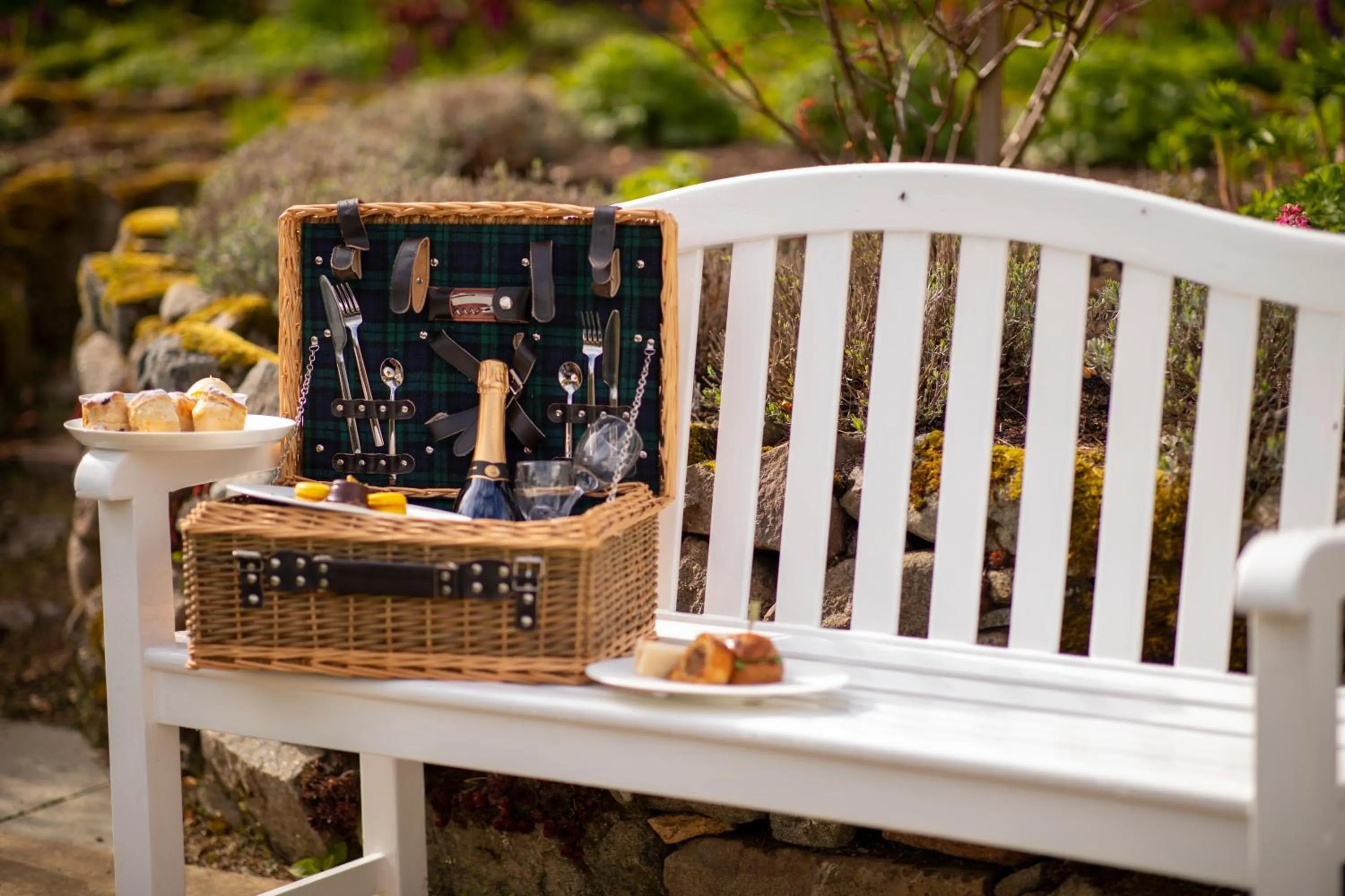 Garden in Douneside House
