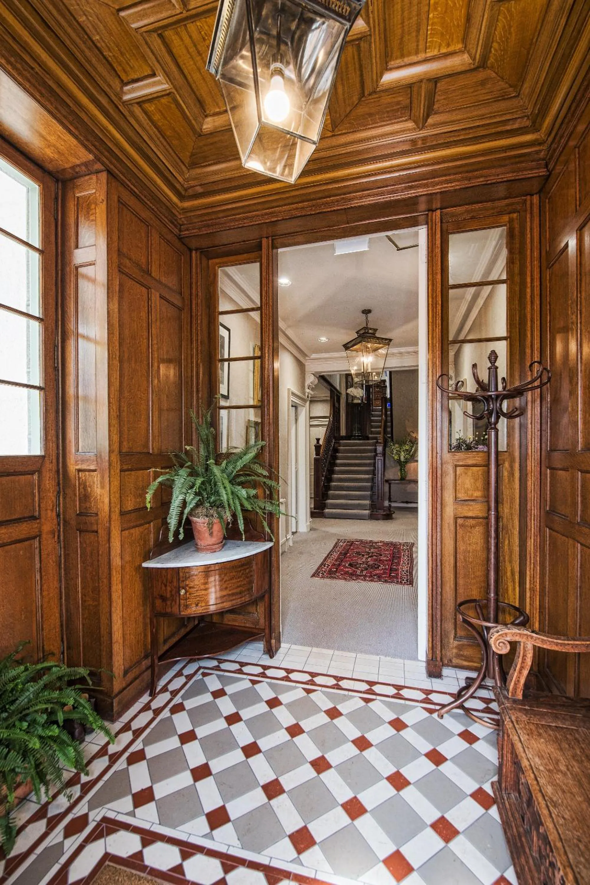 Facade/entrance in Douneside House