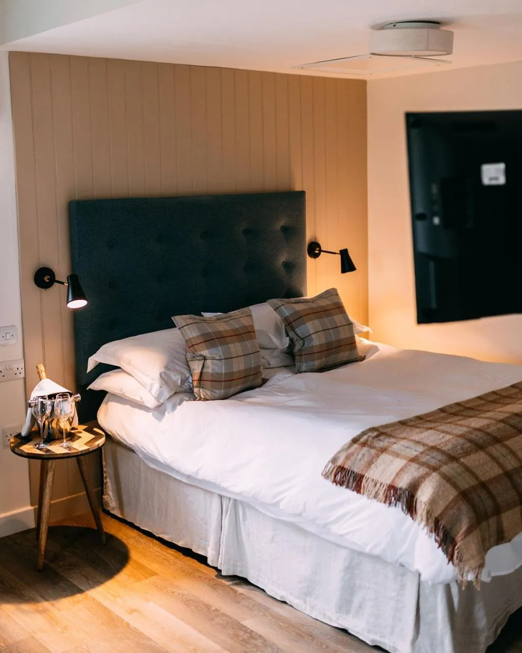 Bed in Douneside House