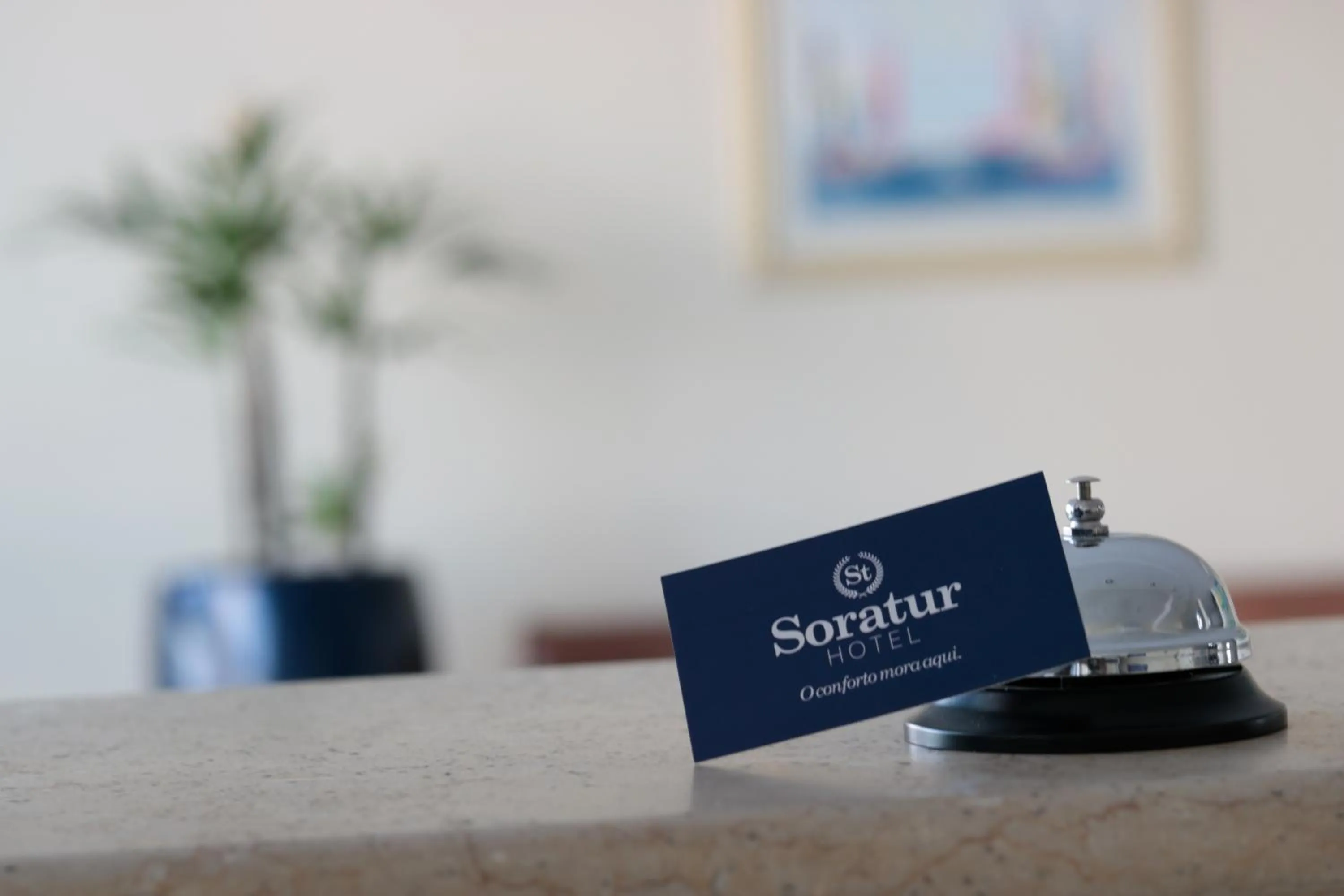 Lobby or reception in Soratur Hotel & Coworking