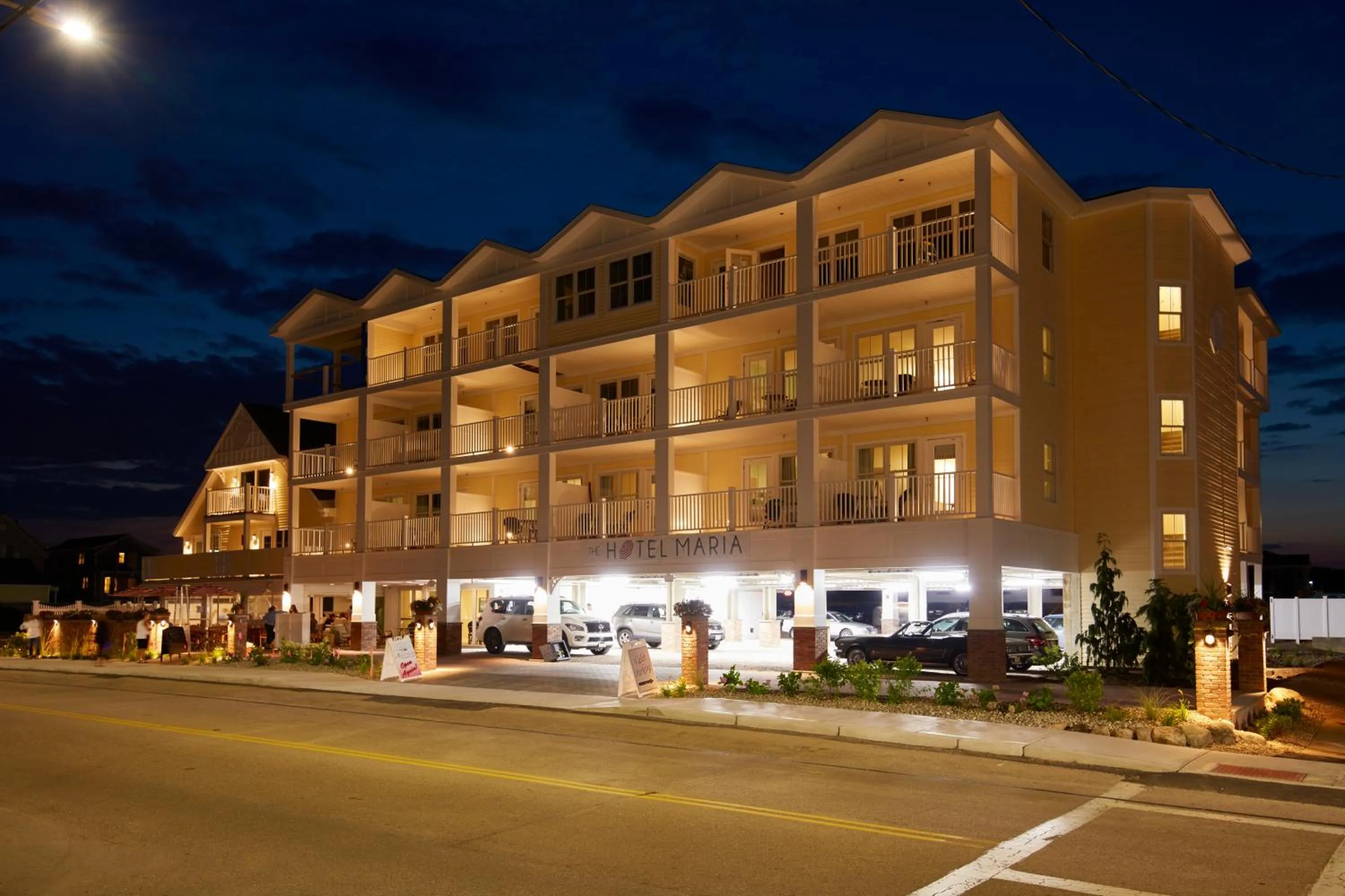 Property building in The Hotel Maria