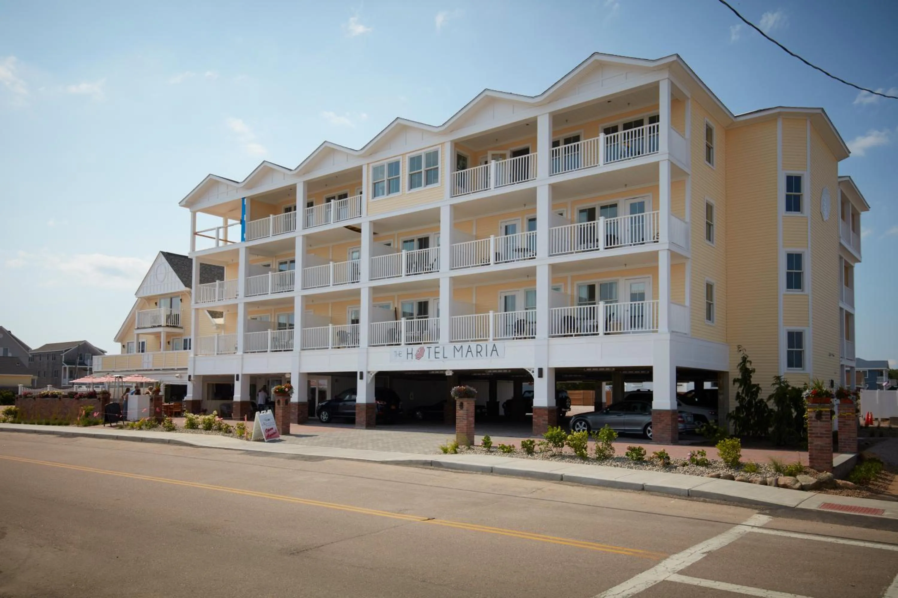 Property building in The Hotel Maria