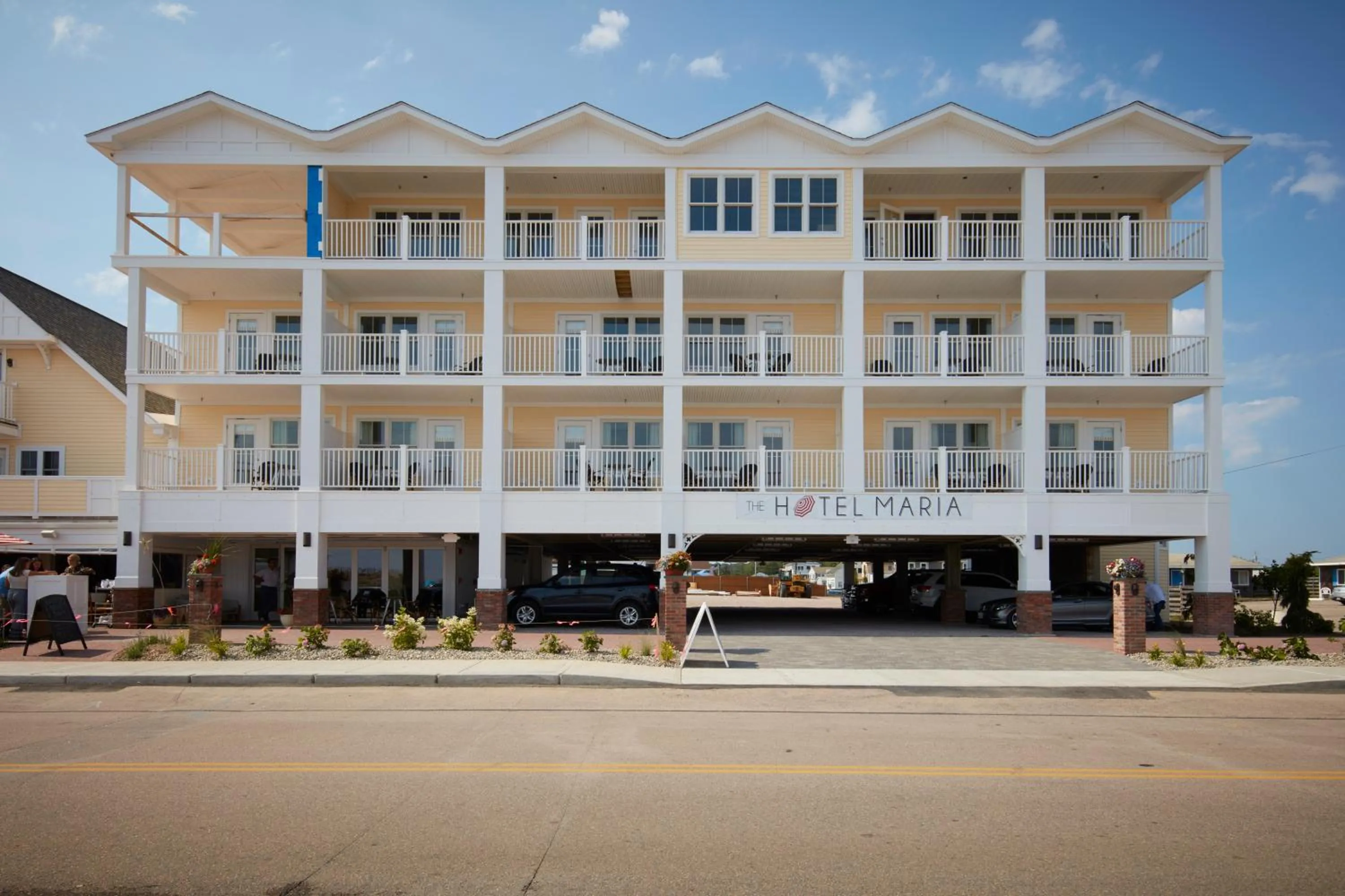 Property building in The Hotel Maria