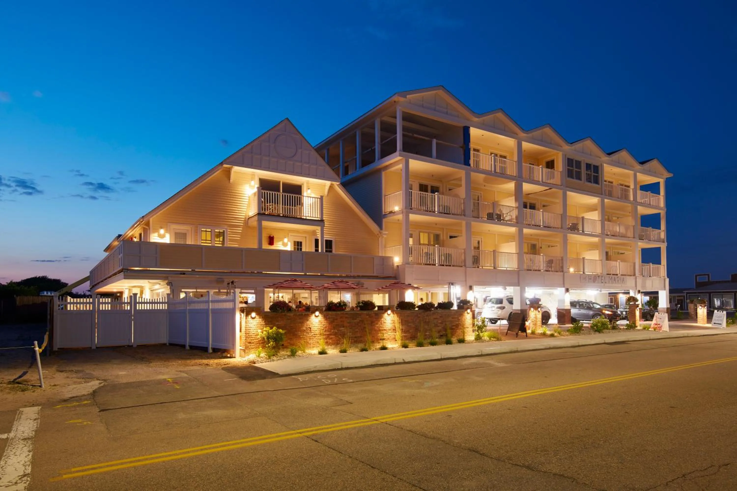 Property building in The Hotel Maria