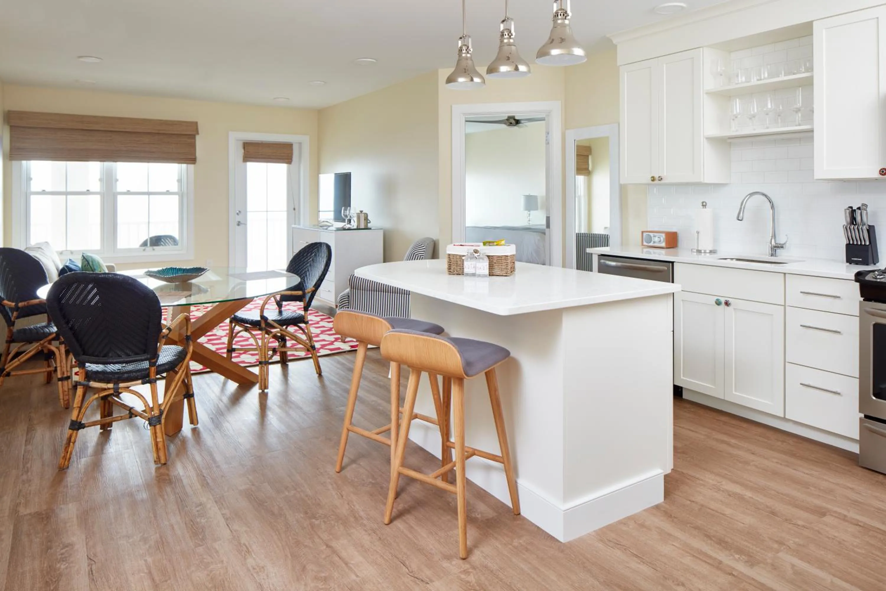 Kitchen or kitchenette in The Hotel Maria