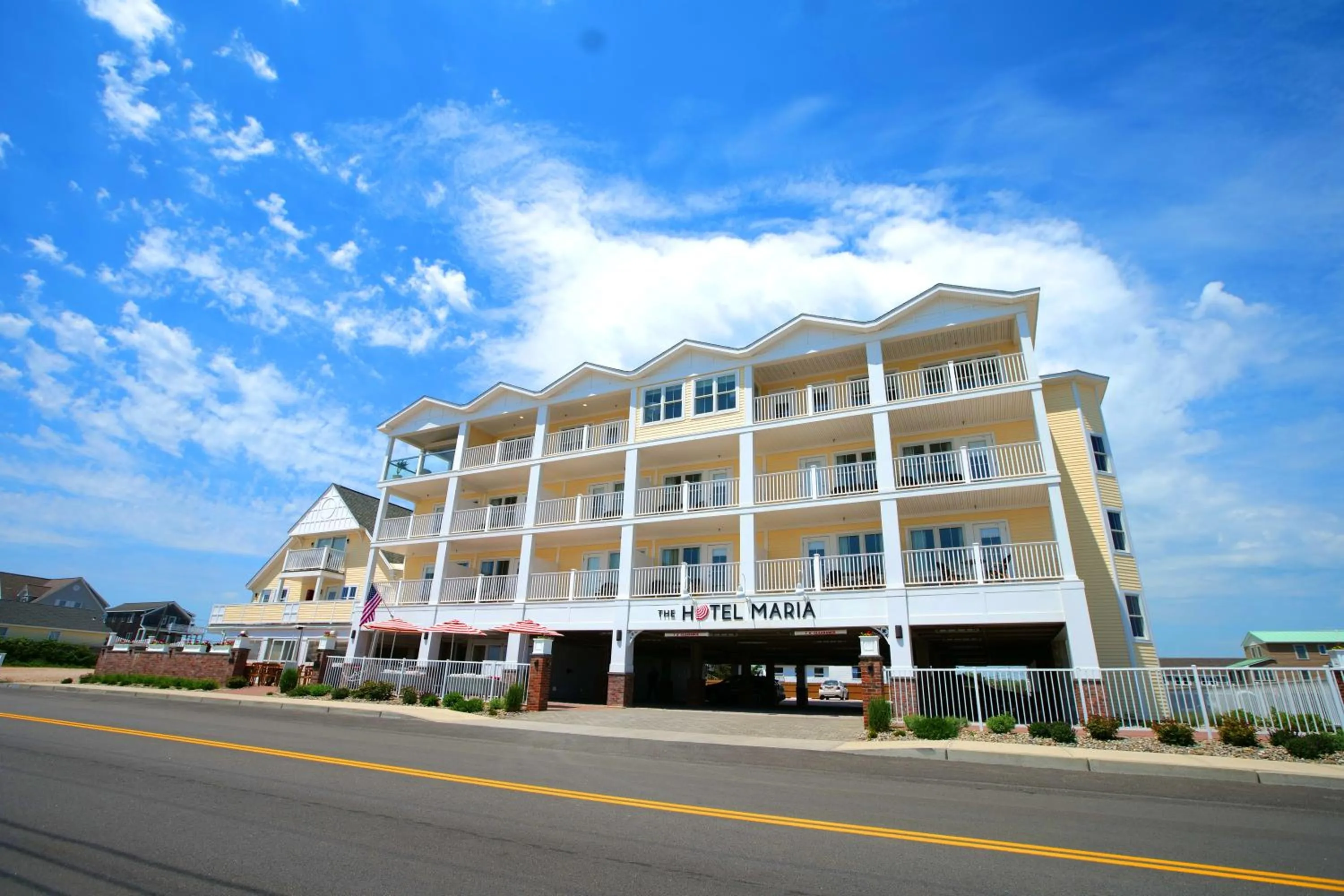 Property building in The Hotel Maria