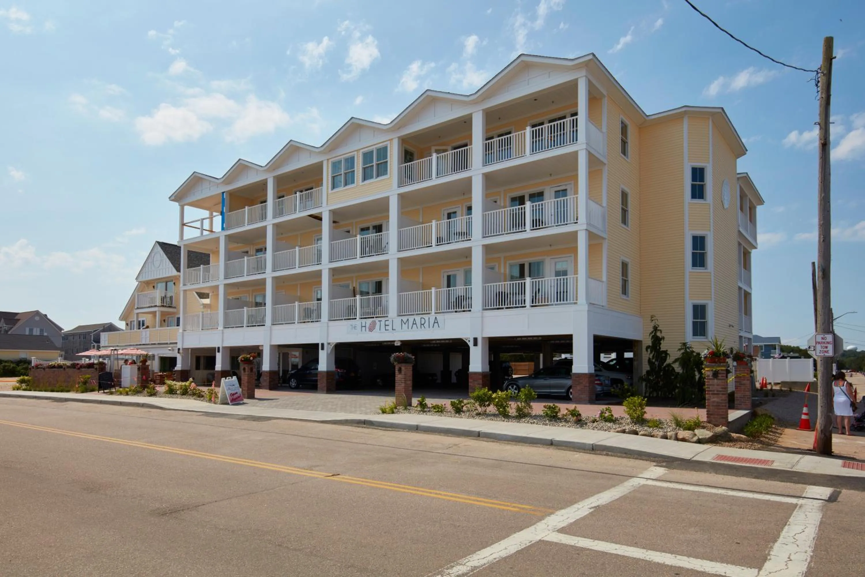 Property building in The Hotel Maria