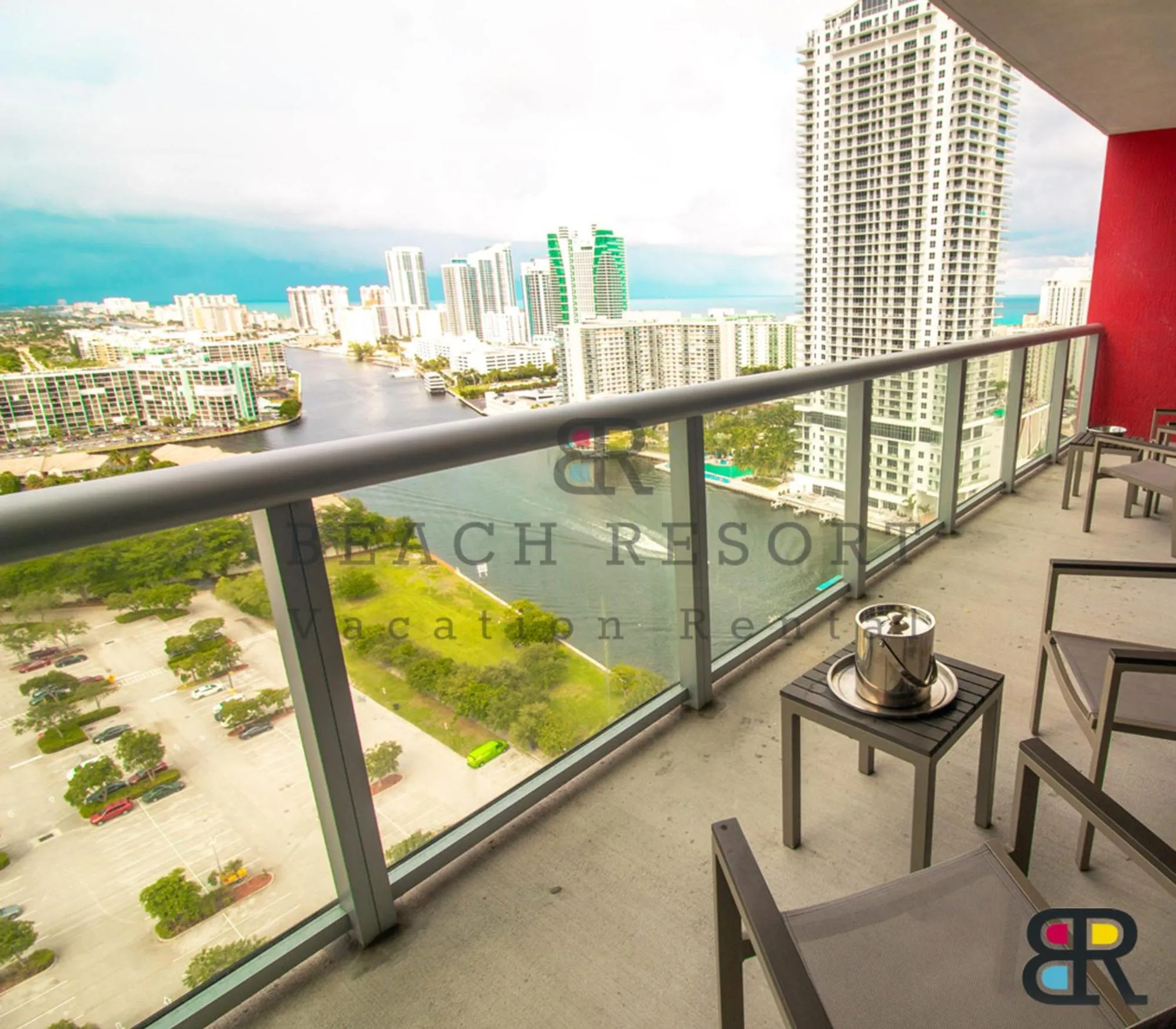 Balcony/Terrace in Bwalk Resort Rentals