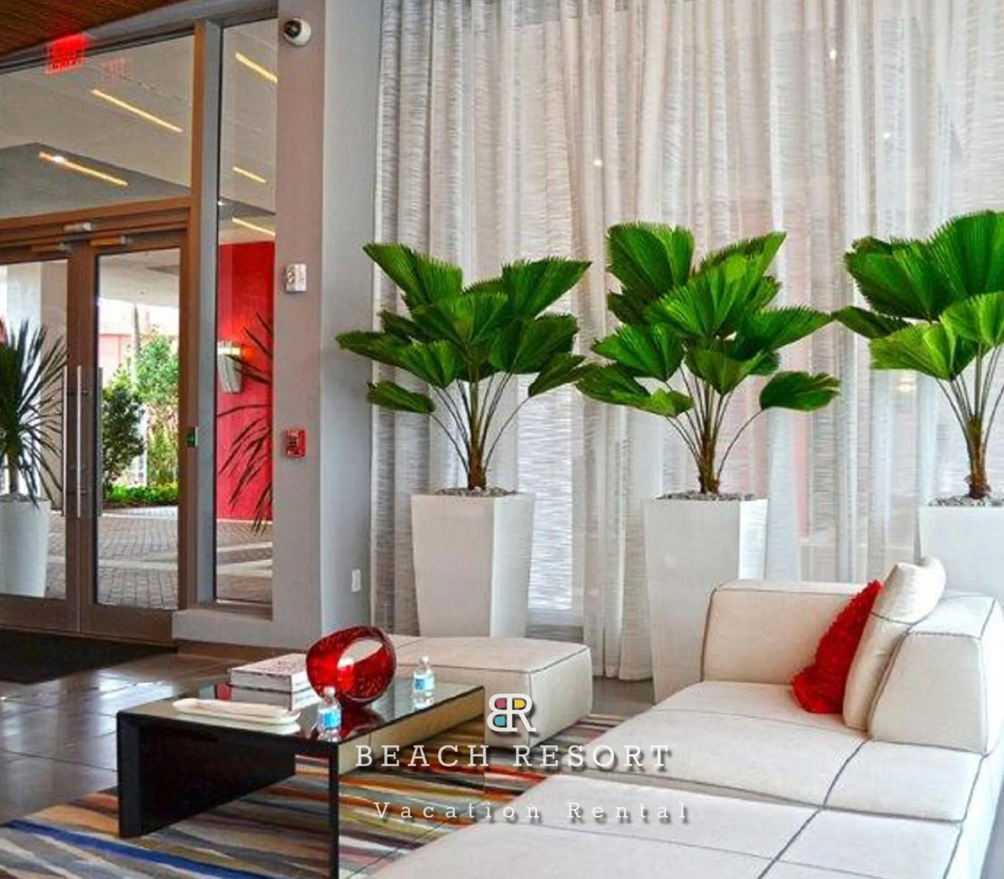 Living room in Bwalk Resort Rentals