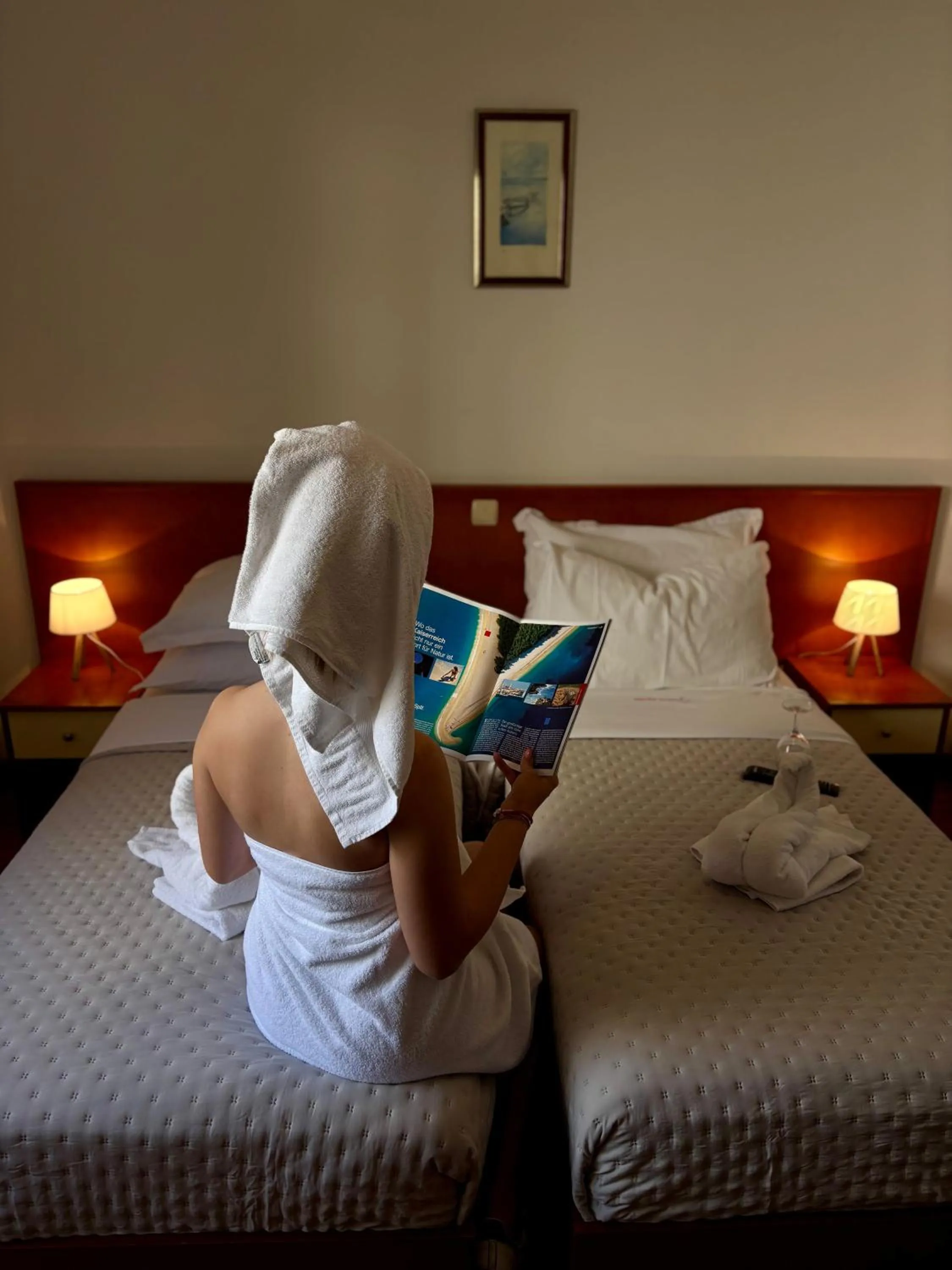 Bed in Villa Daniela