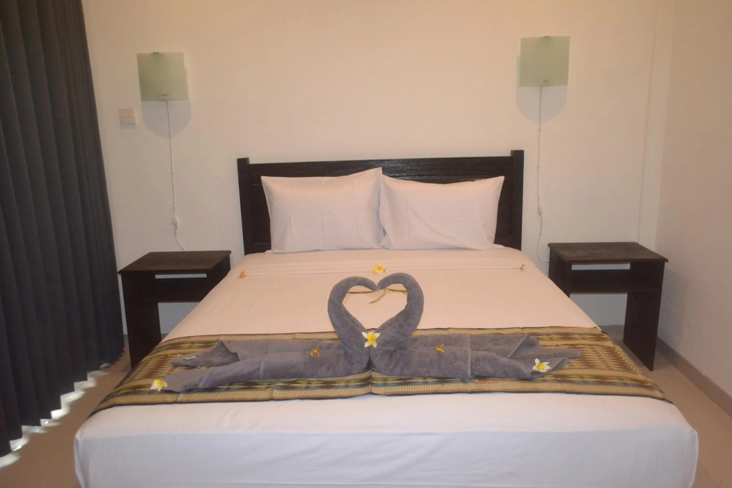 Bed in Akalanka Homestay