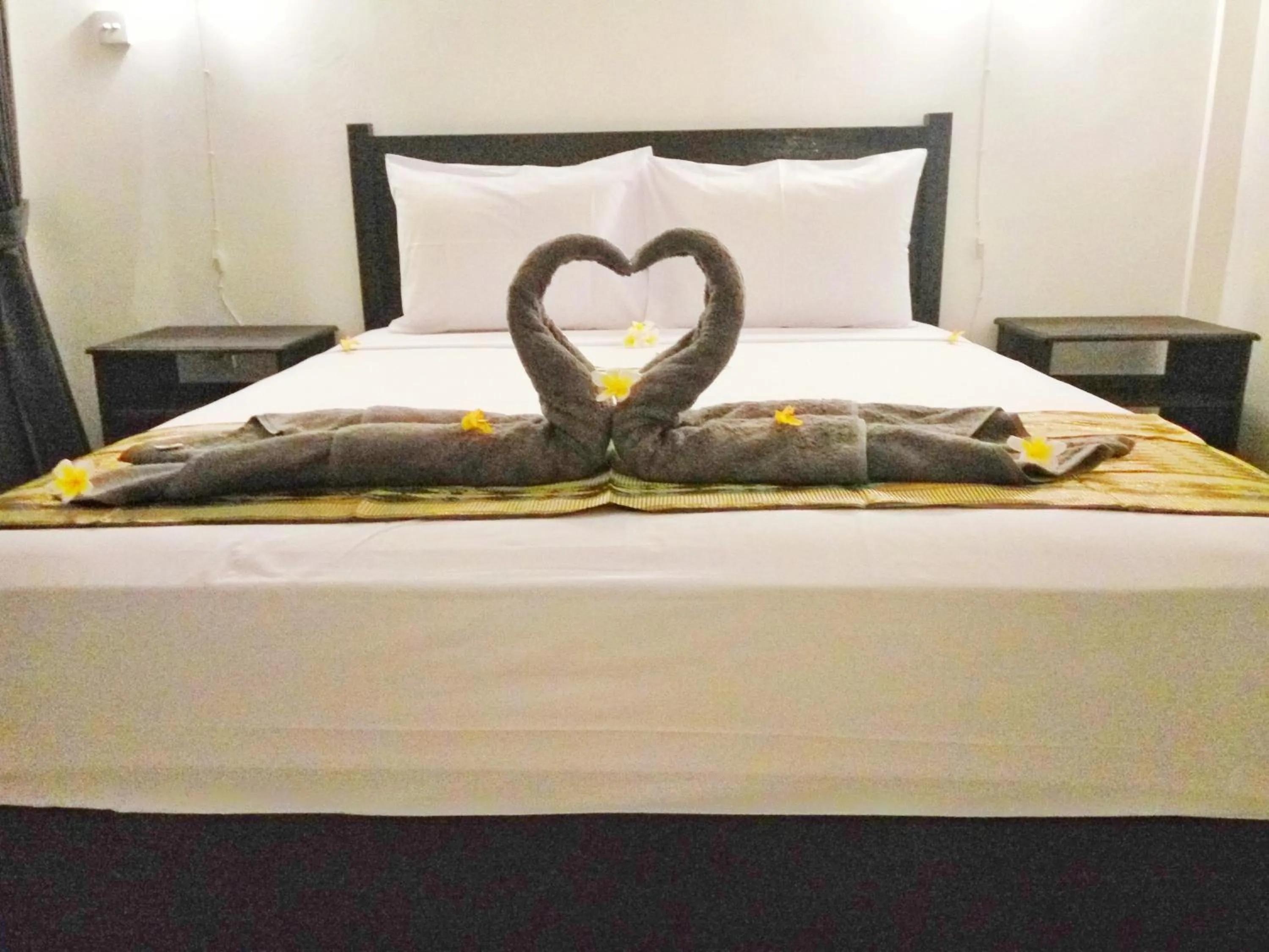 Bed in Akalanka Homestay