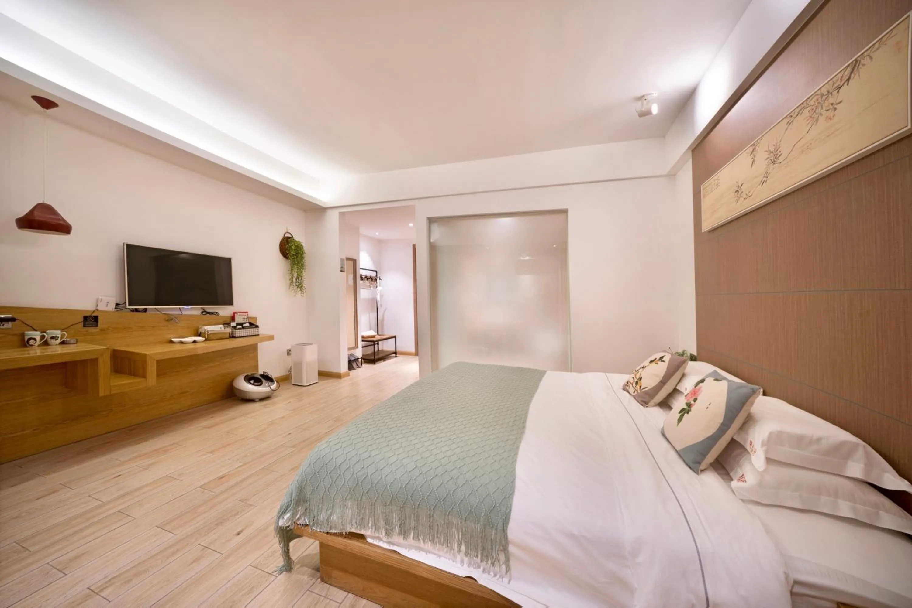 Bed in Ancient Street No.5 Youth Chic Hotel