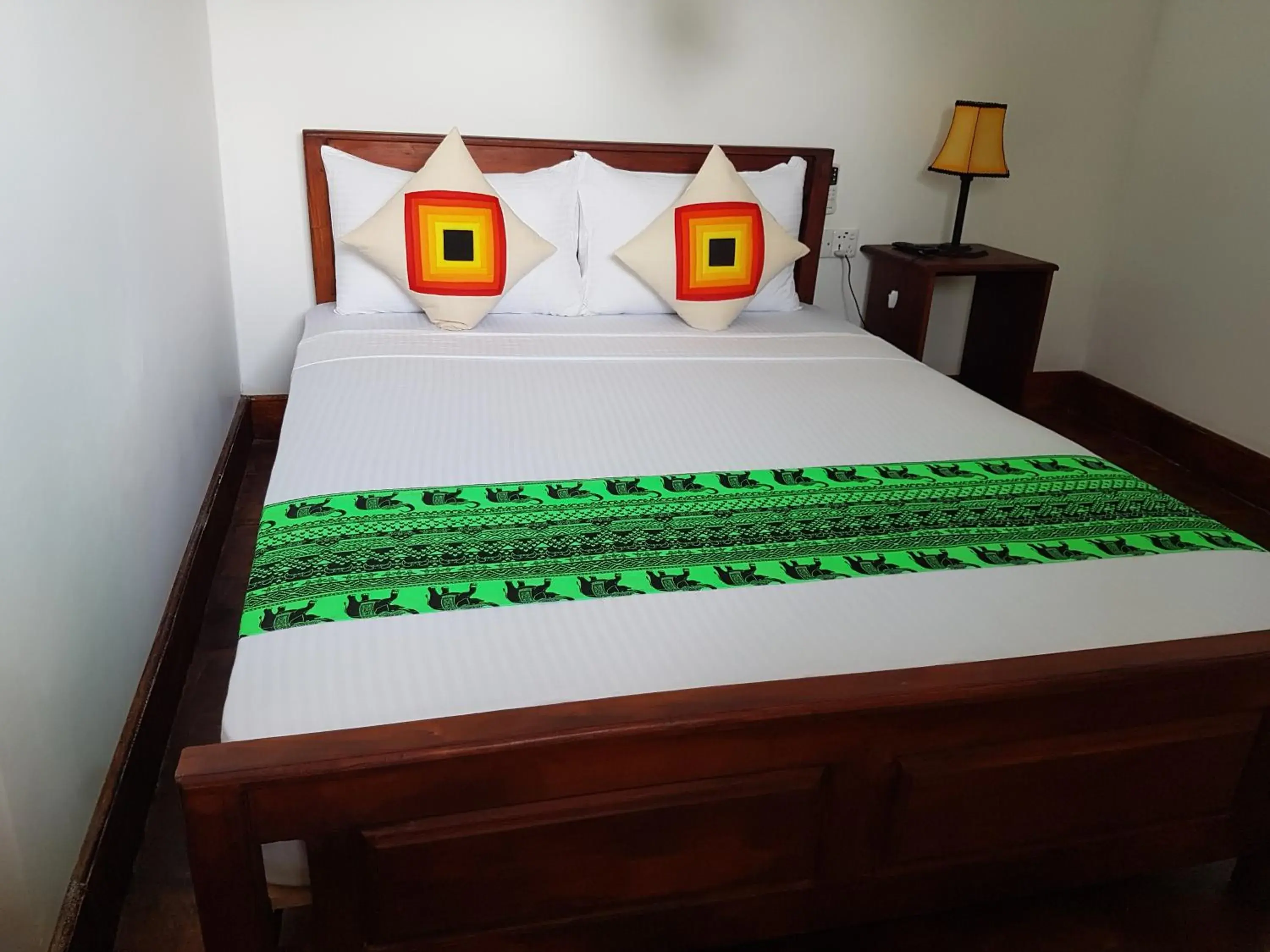 Deluxe Double Room with Sigiriya Rock View in Sigiri Heritage Villa Deluxe Double Room with Sigiriya Rock View in Sigiri Heritage Villa